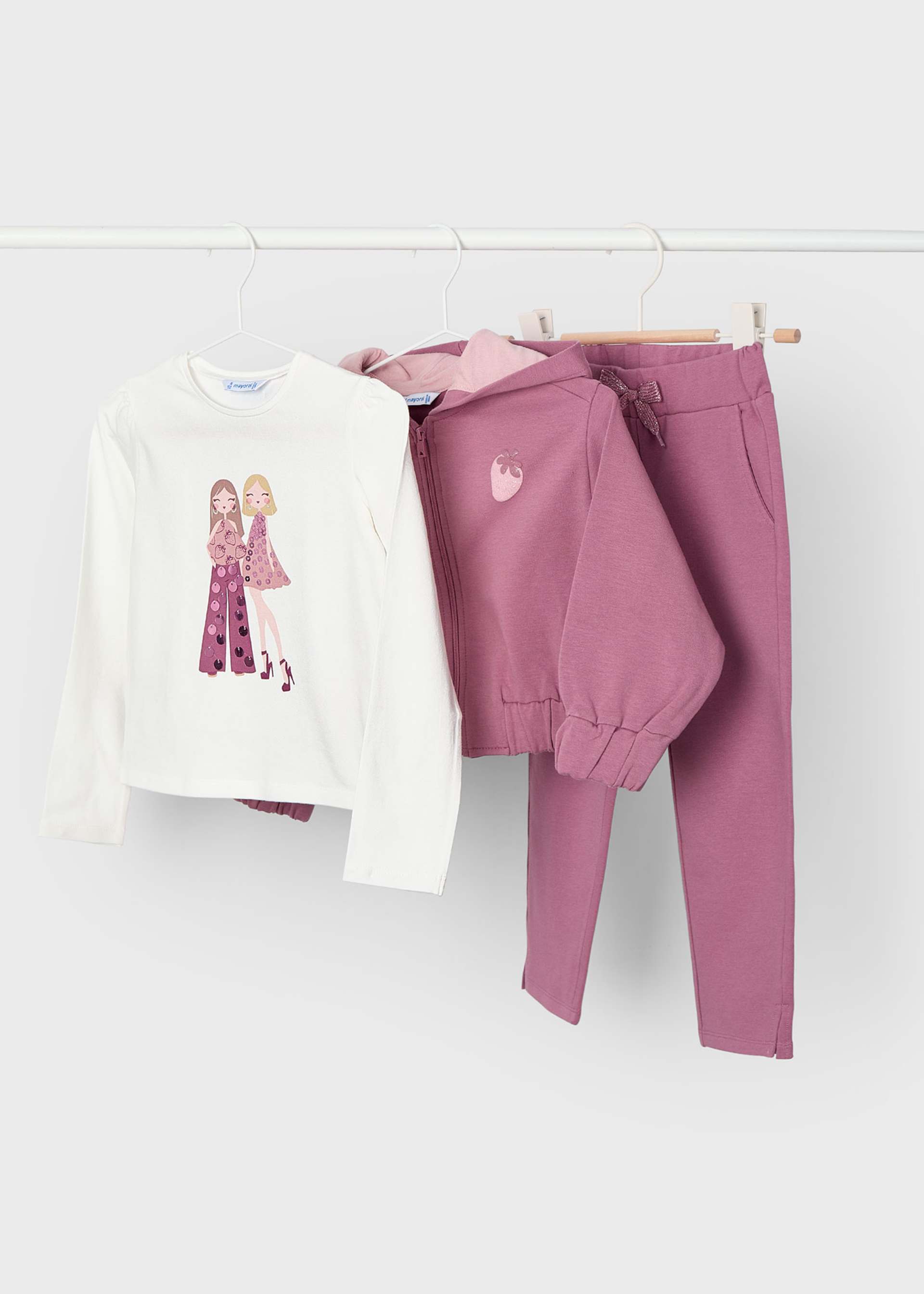 Girl 3 piece tracksuit