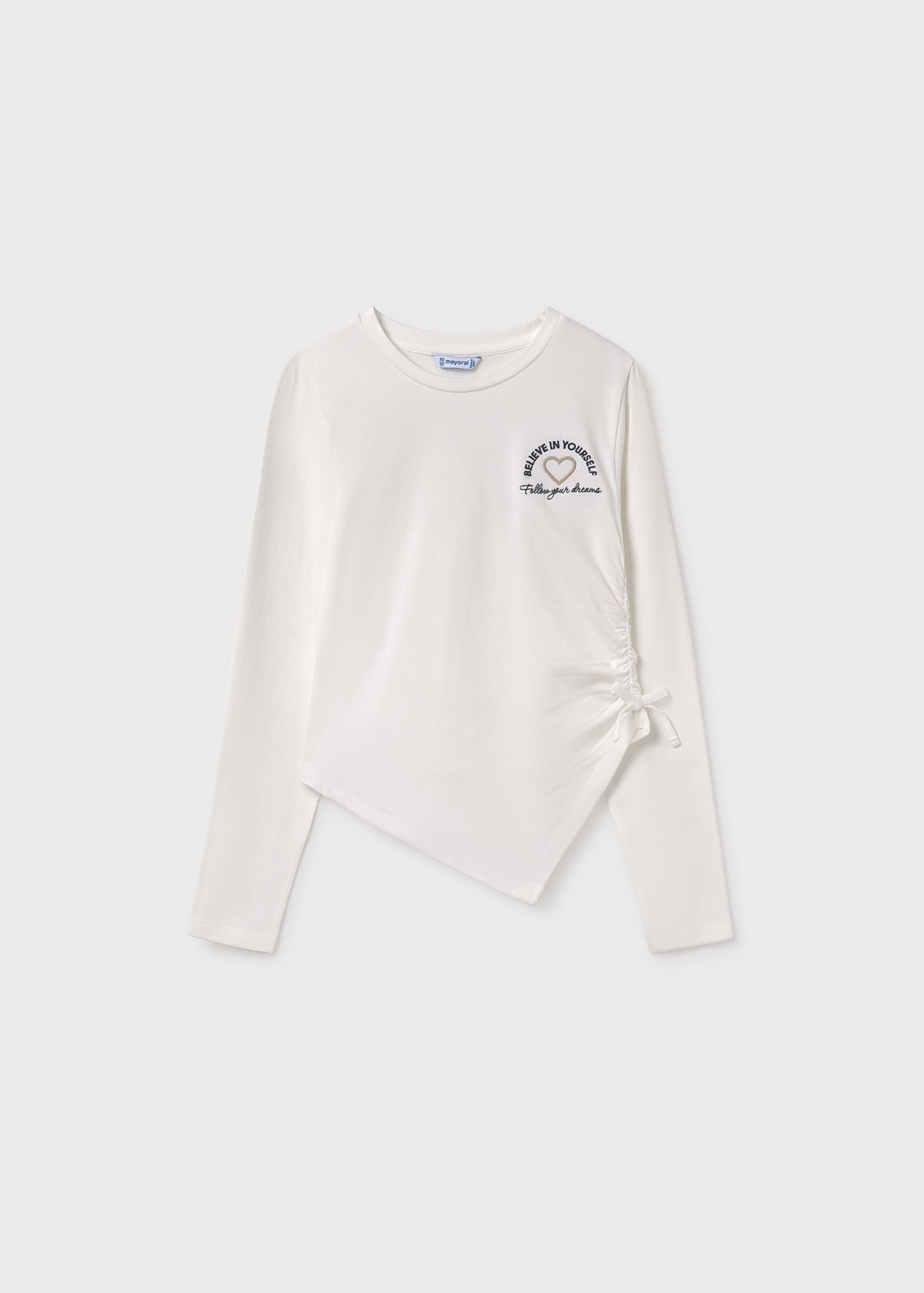 Girl ruched side top