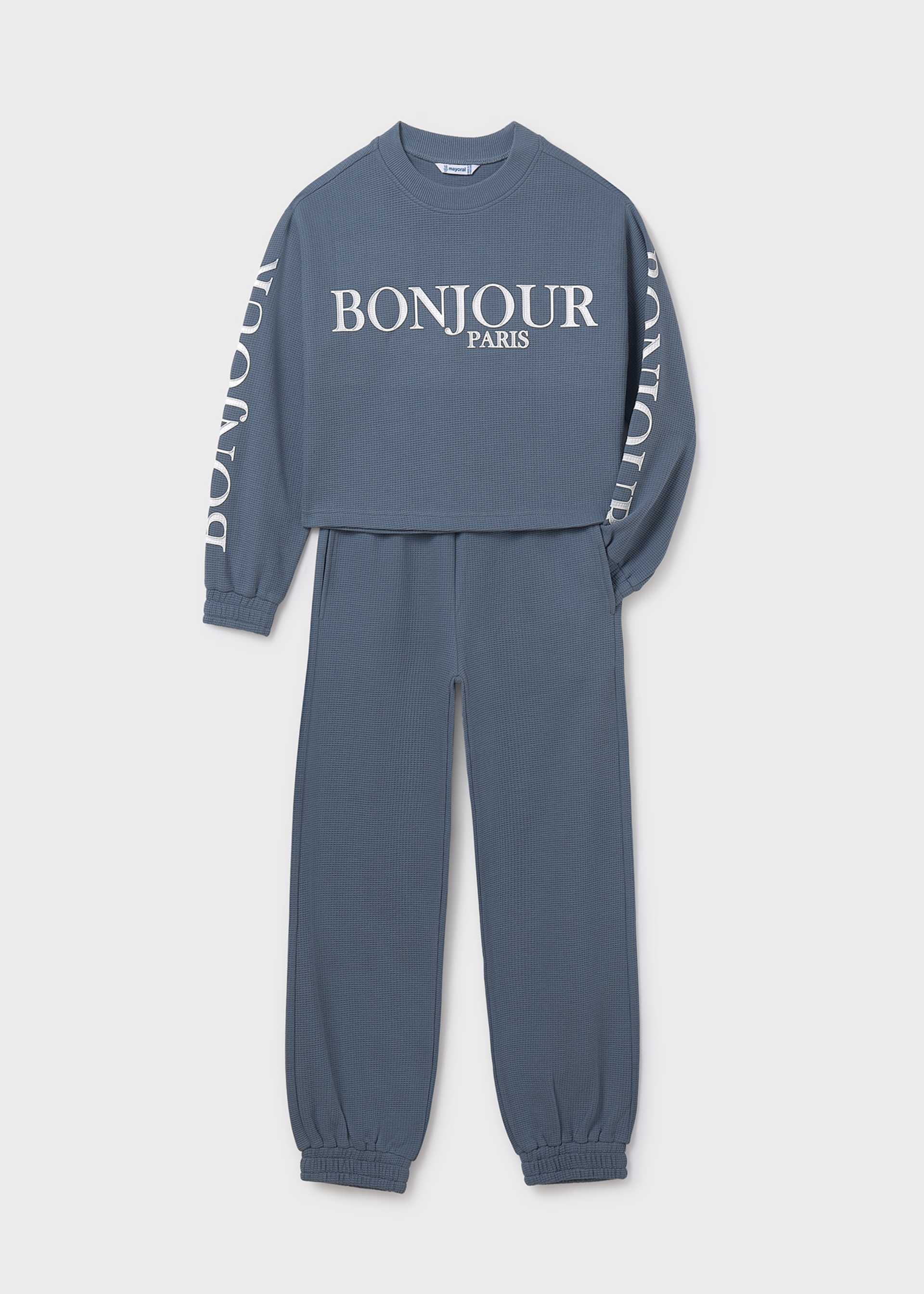 Girl structured tracksuit