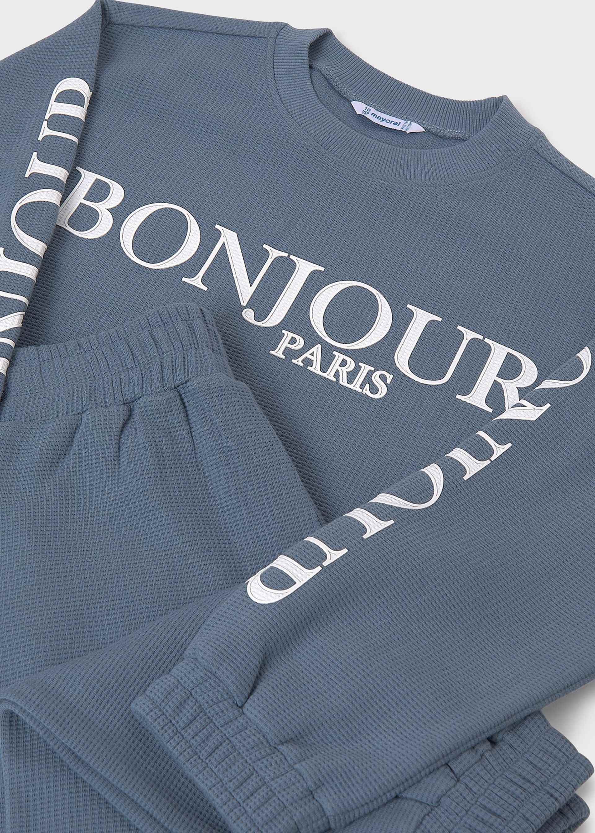 Girl structured tracksuit