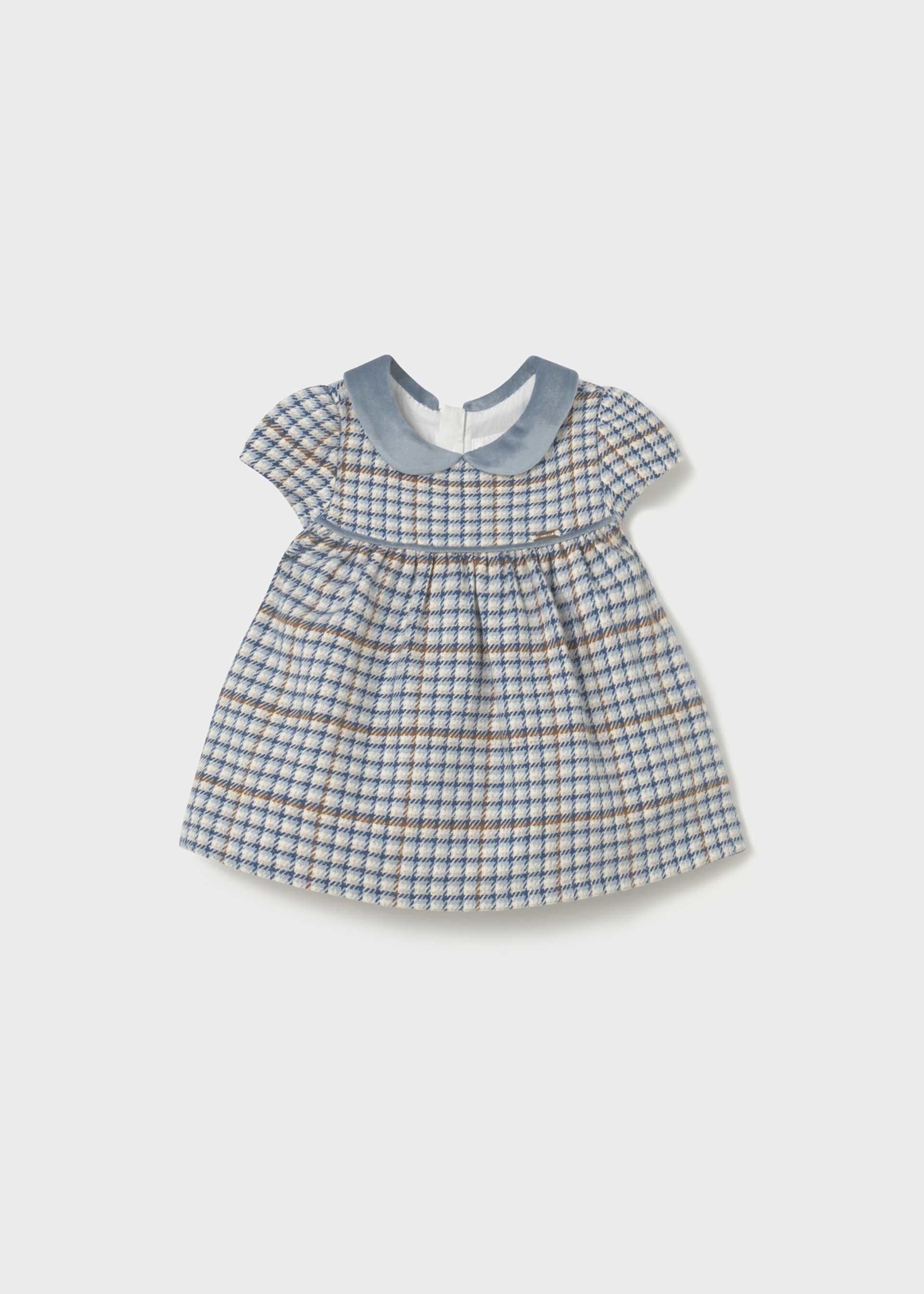 Robe à carreaux nouveau-né Robe à carreaux nouveau-né