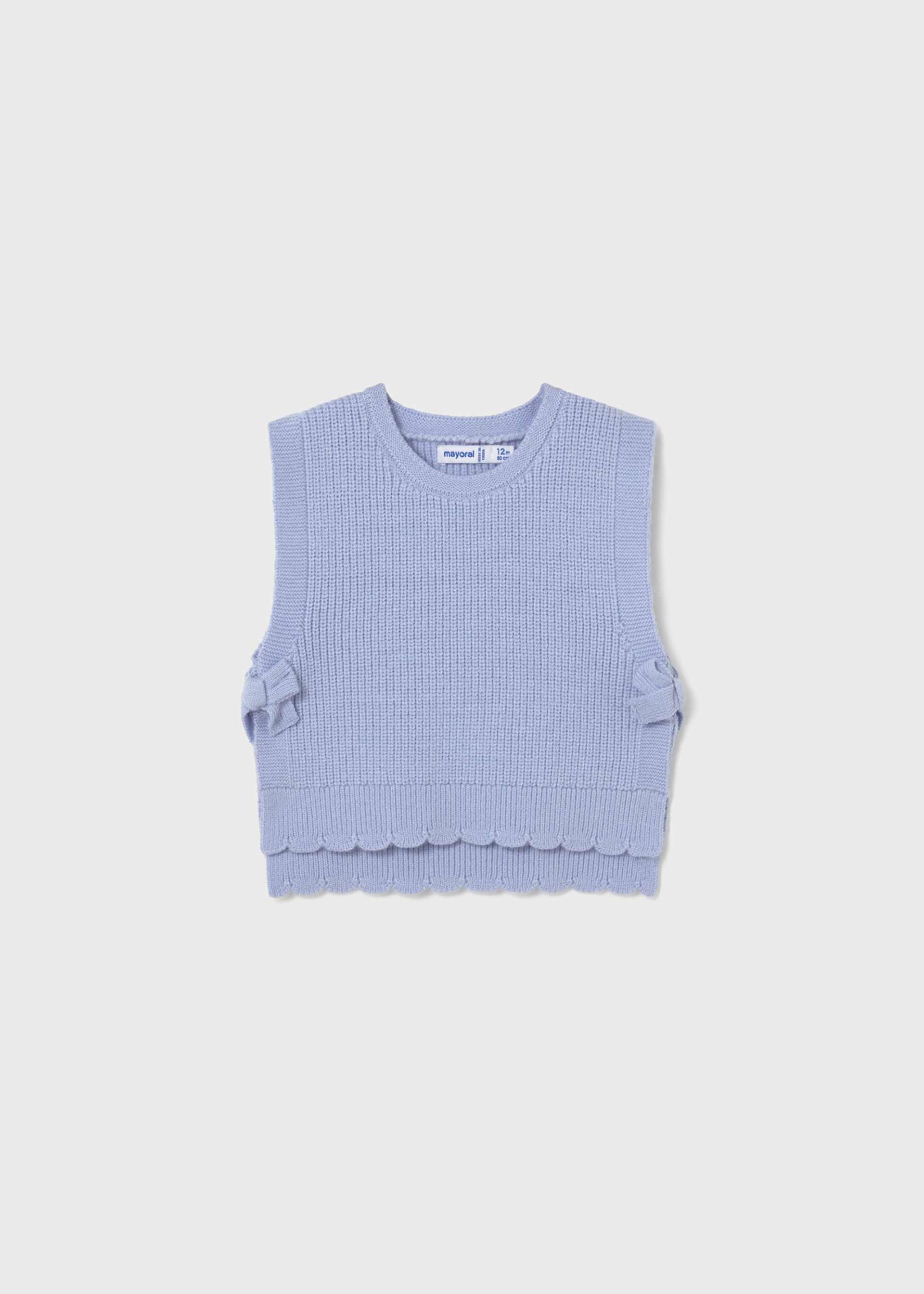 Gilet tricot bébé