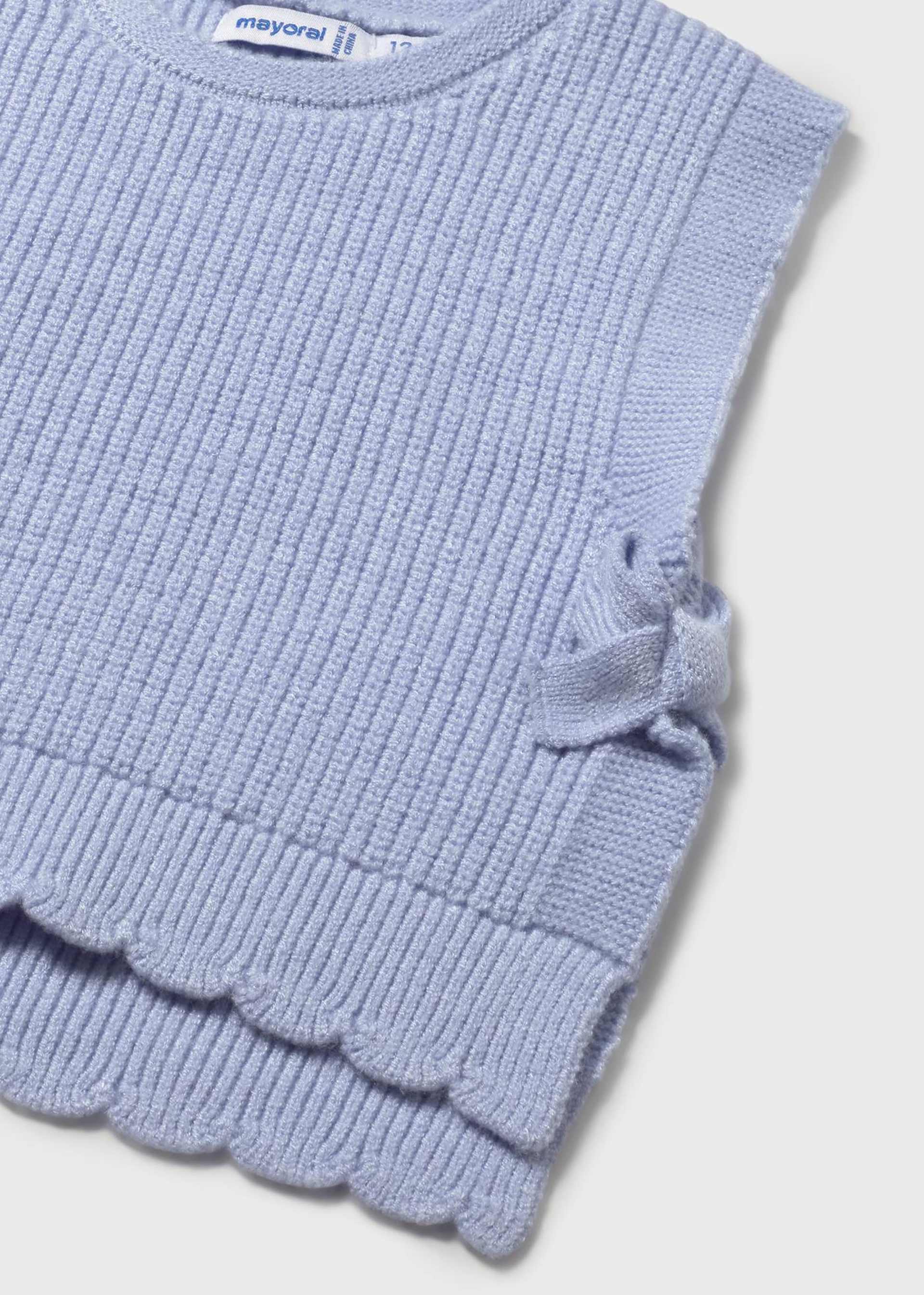 Baby tricot vest