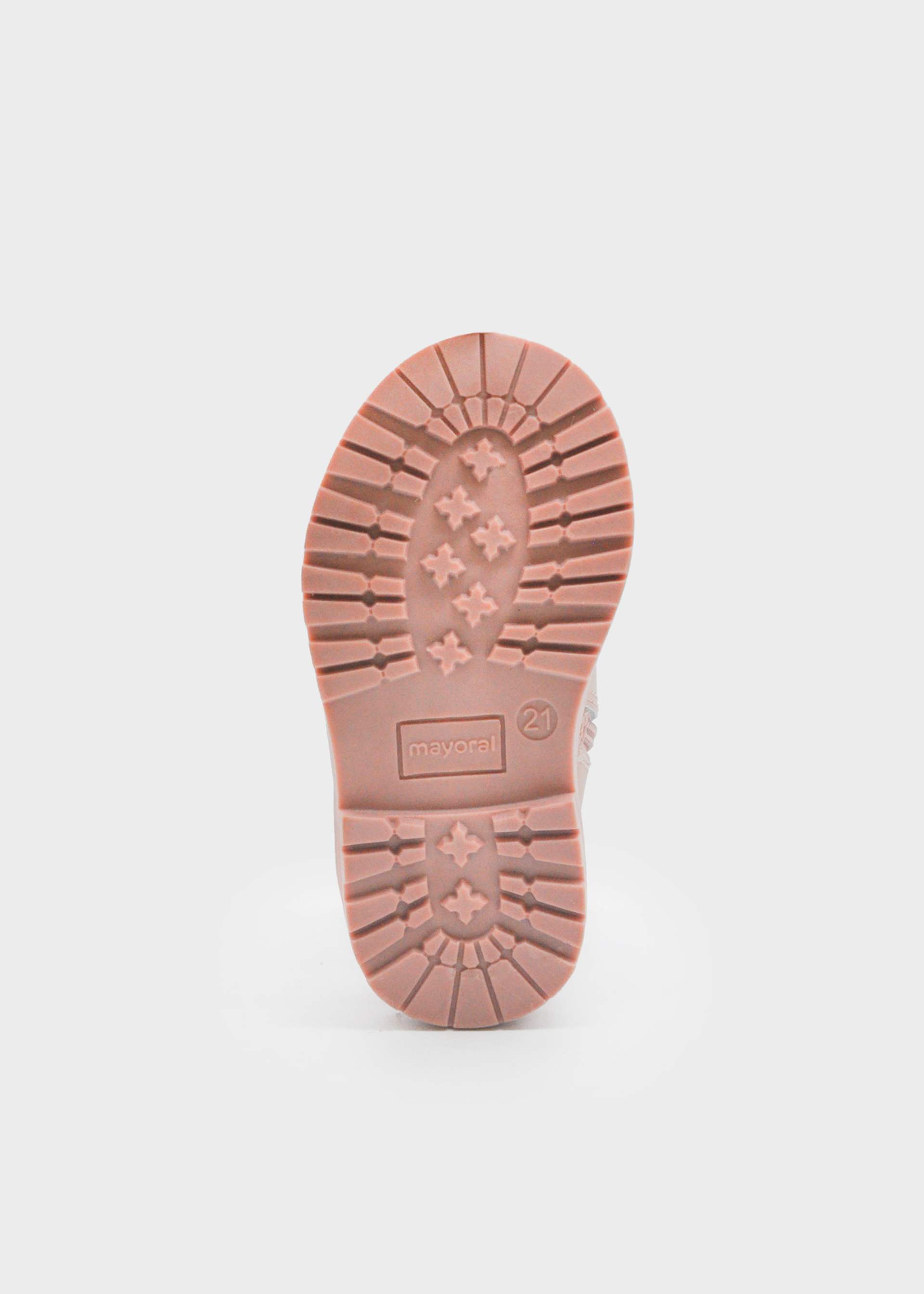 Baby Leather And Knit Biker Ankle Boots