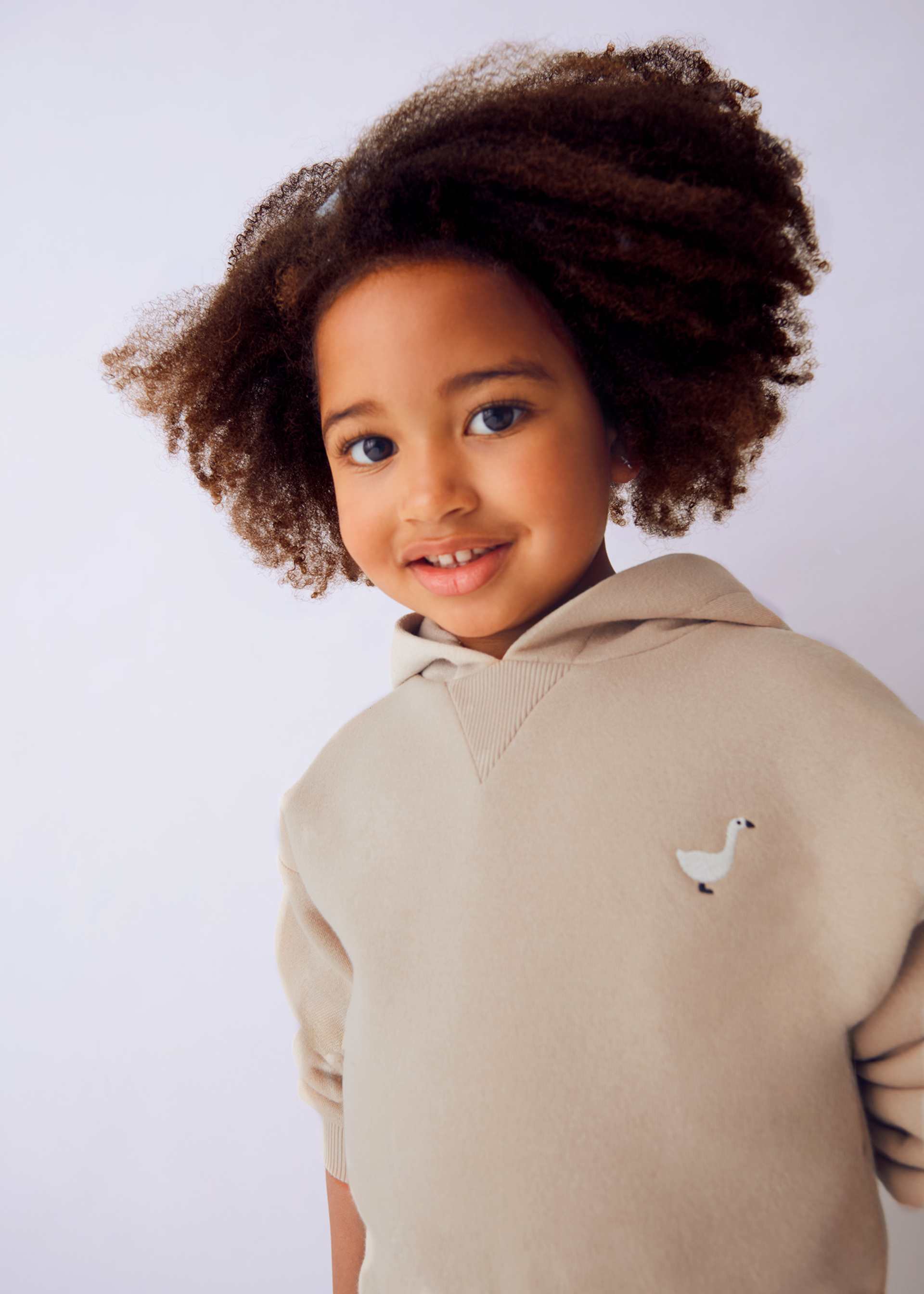 Conjunto falda cargo y sudadera niña