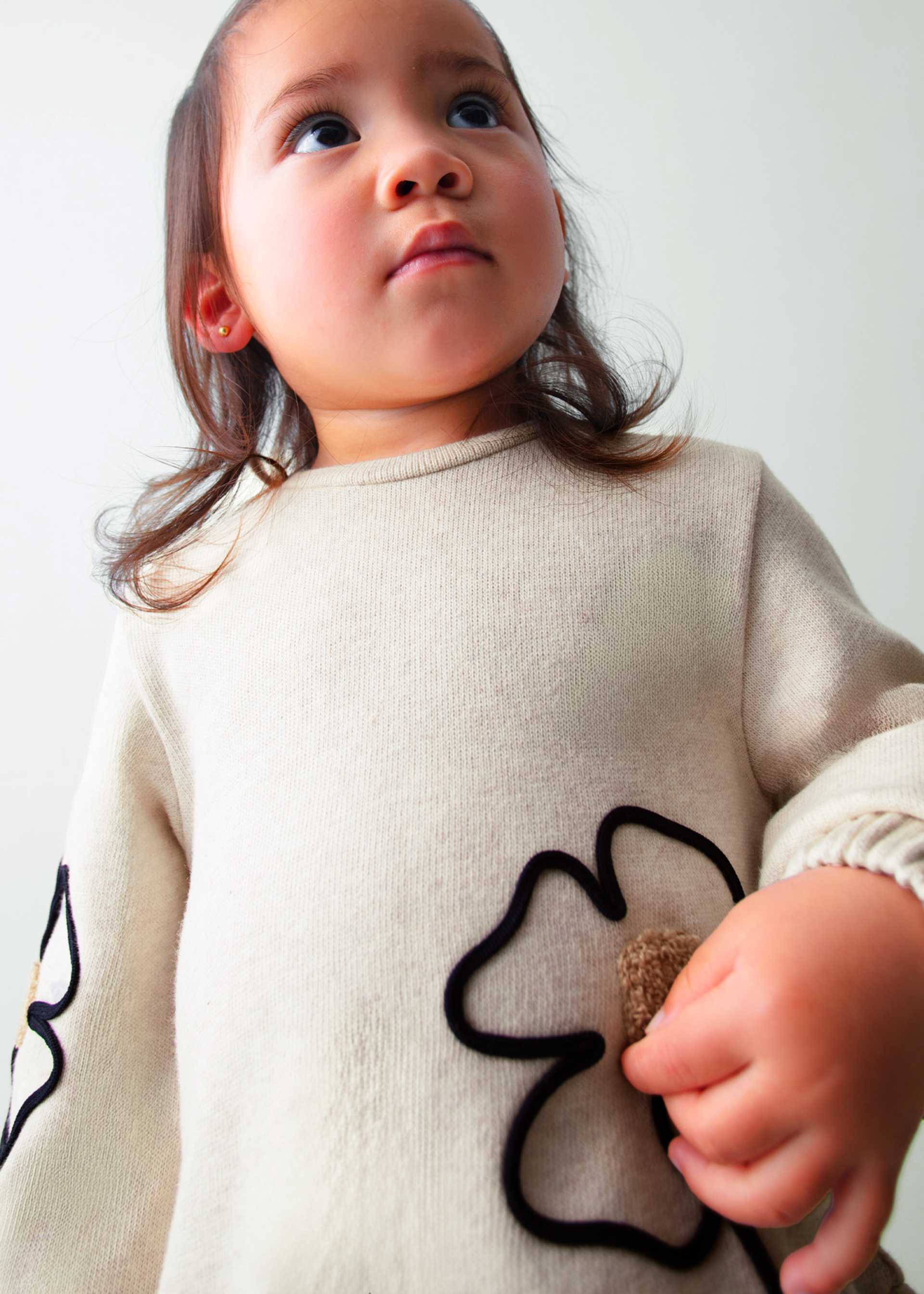 Robe avec fleurs bébé