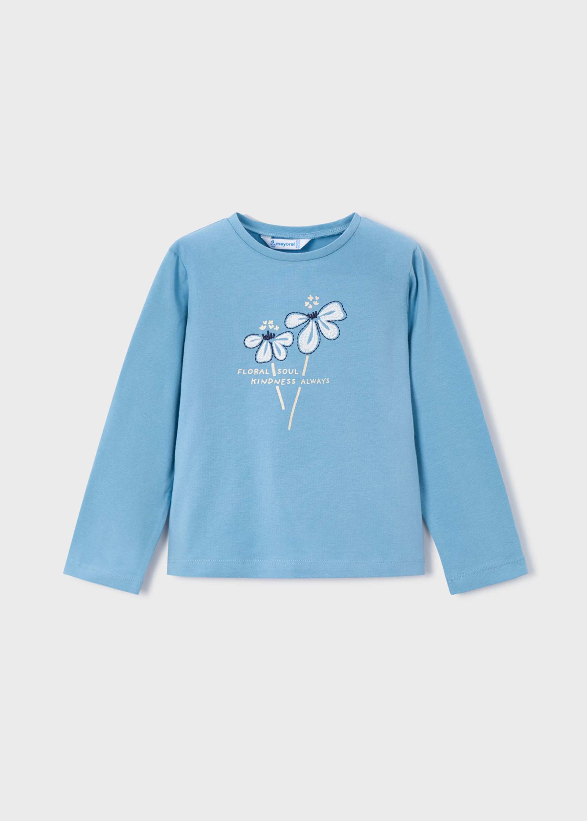 Girl Basic Flower T-Shirt Girl Basic Flower T-Shirt