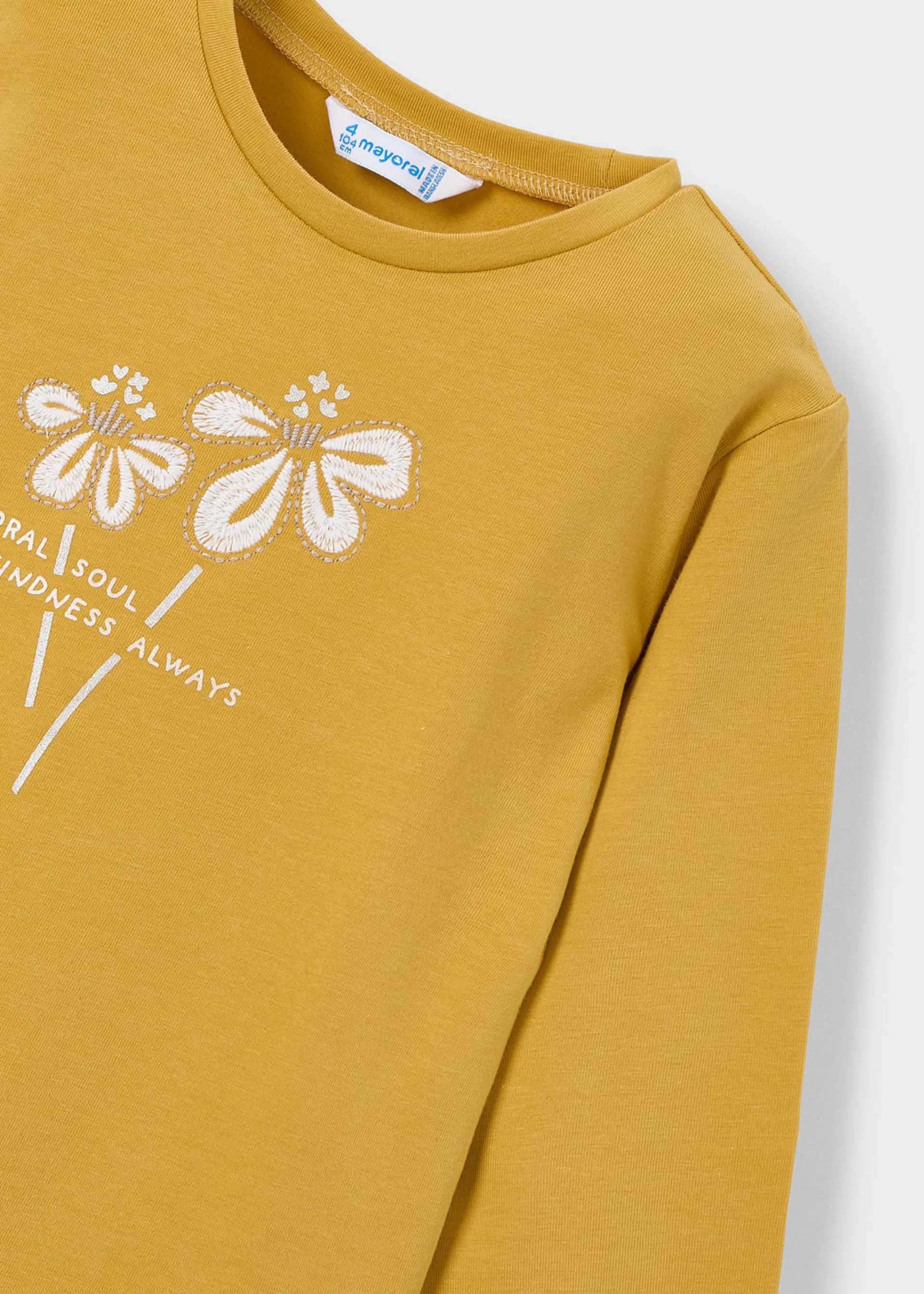 Girl Basic Flower T-Shirt Girl Basic Flower T-Shirt