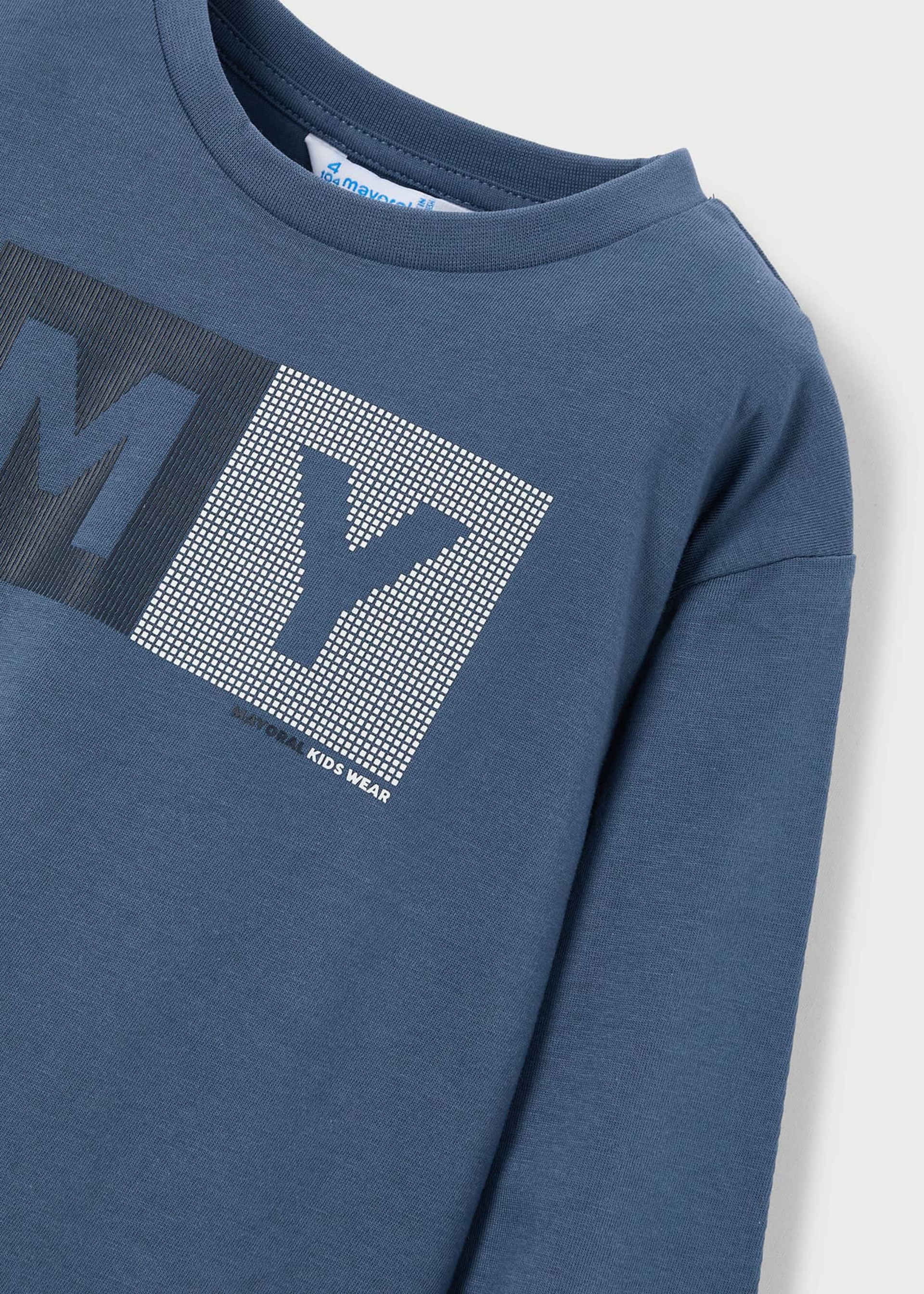 Shirt Buchstaben baisc Jungen