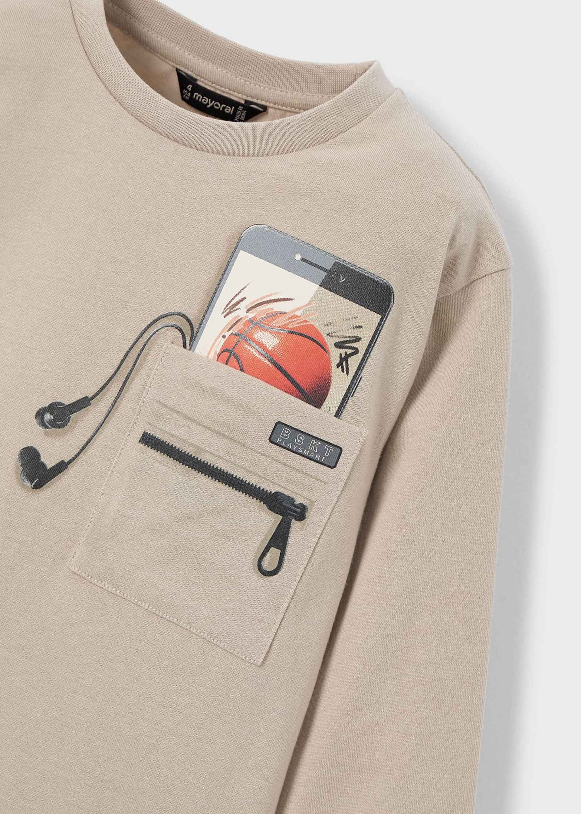 T-shirt sérigraphié garçon