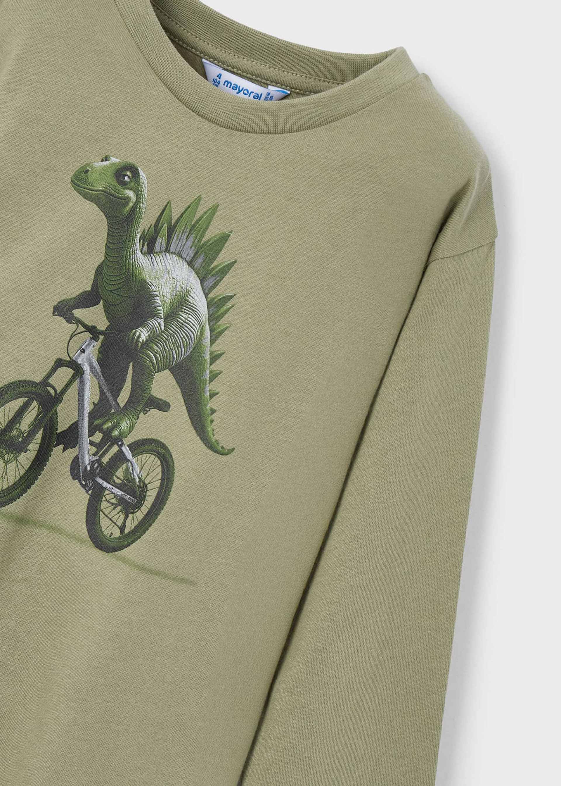 Camiseta dinosaurio niño