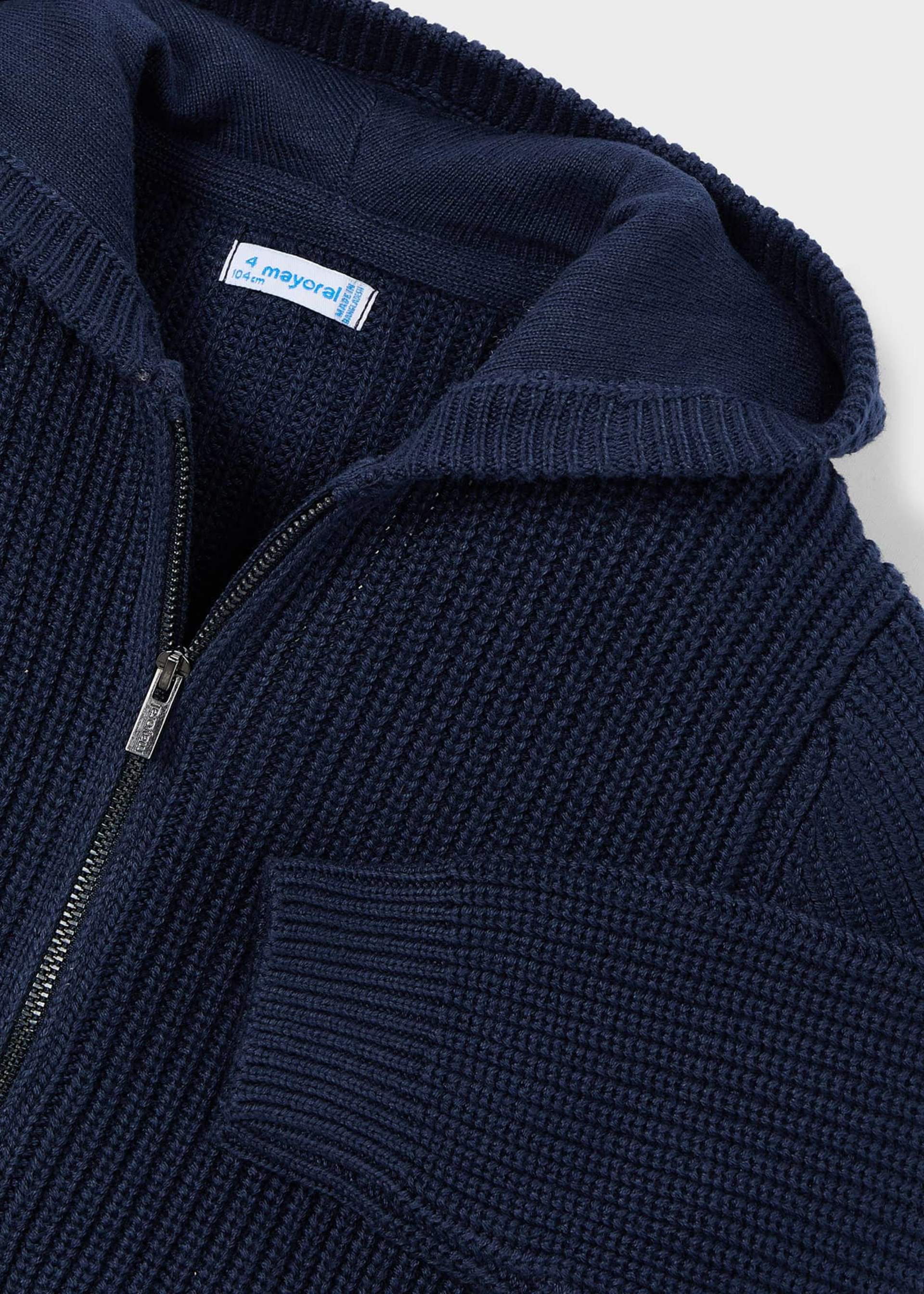 Cárdigan tricot niño