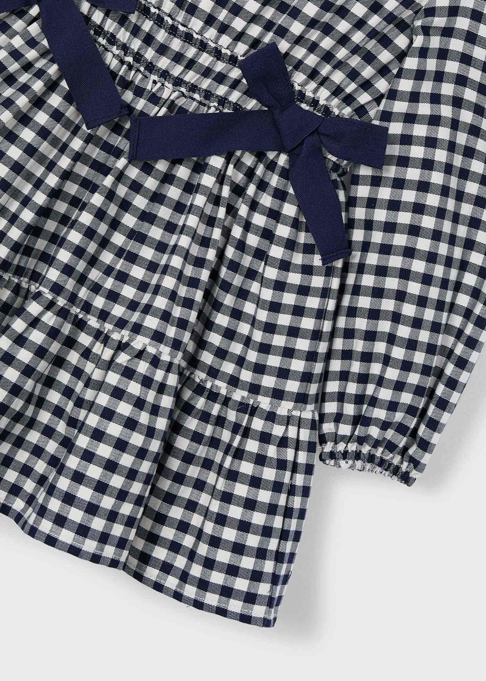 Girl Dress with Bow Details Girl Dress with Bow Details