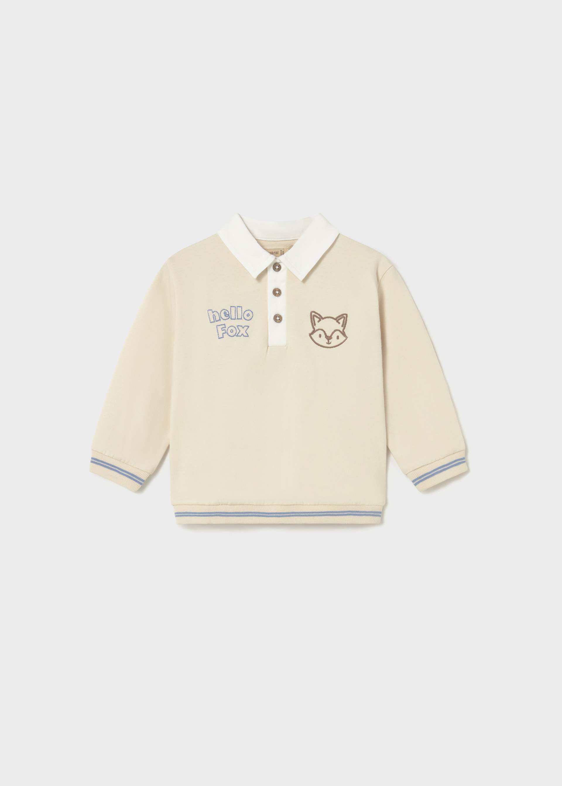 Sweatshirt Polokragen Baby