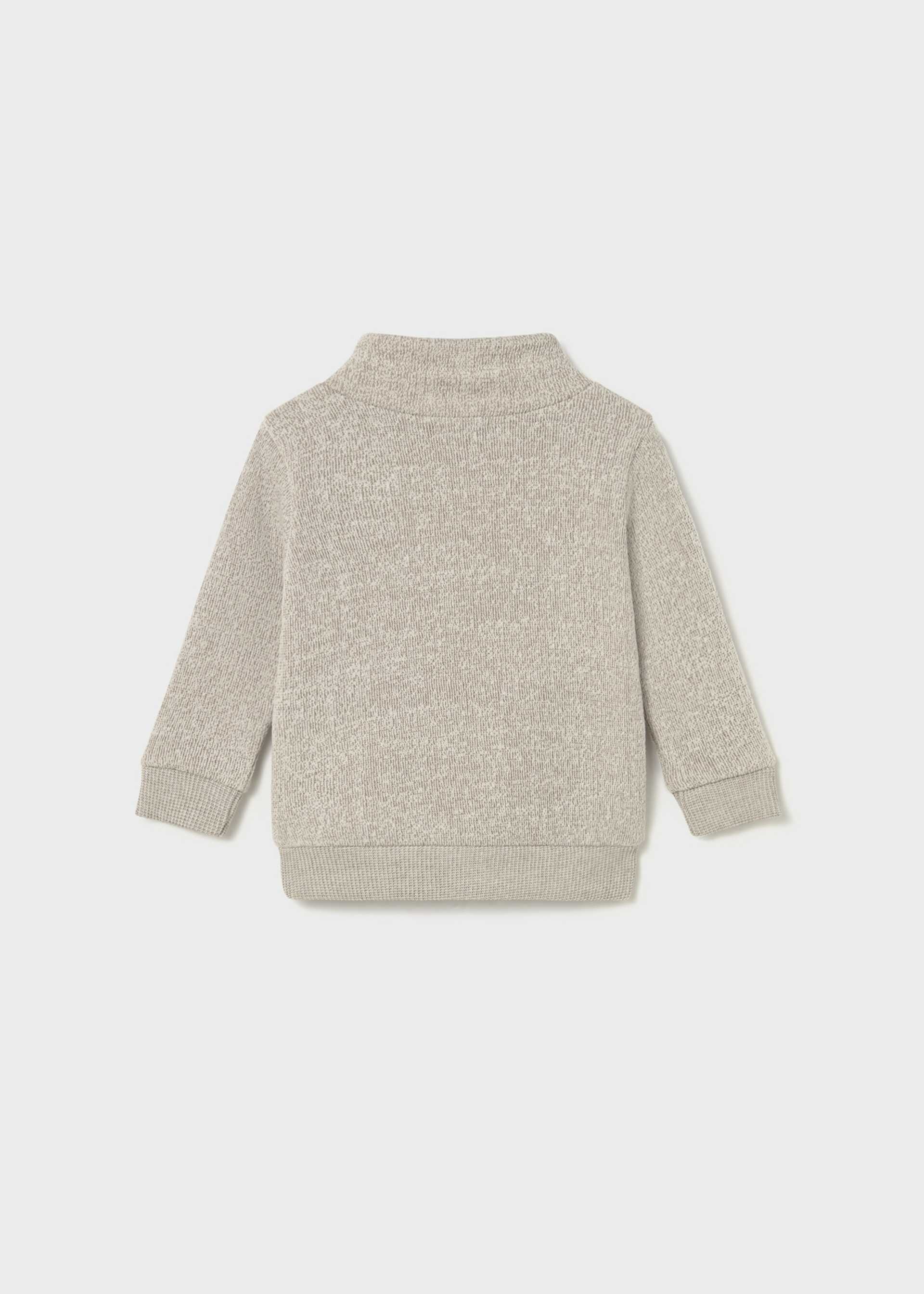 Sweatshirt Schalkragen Baby