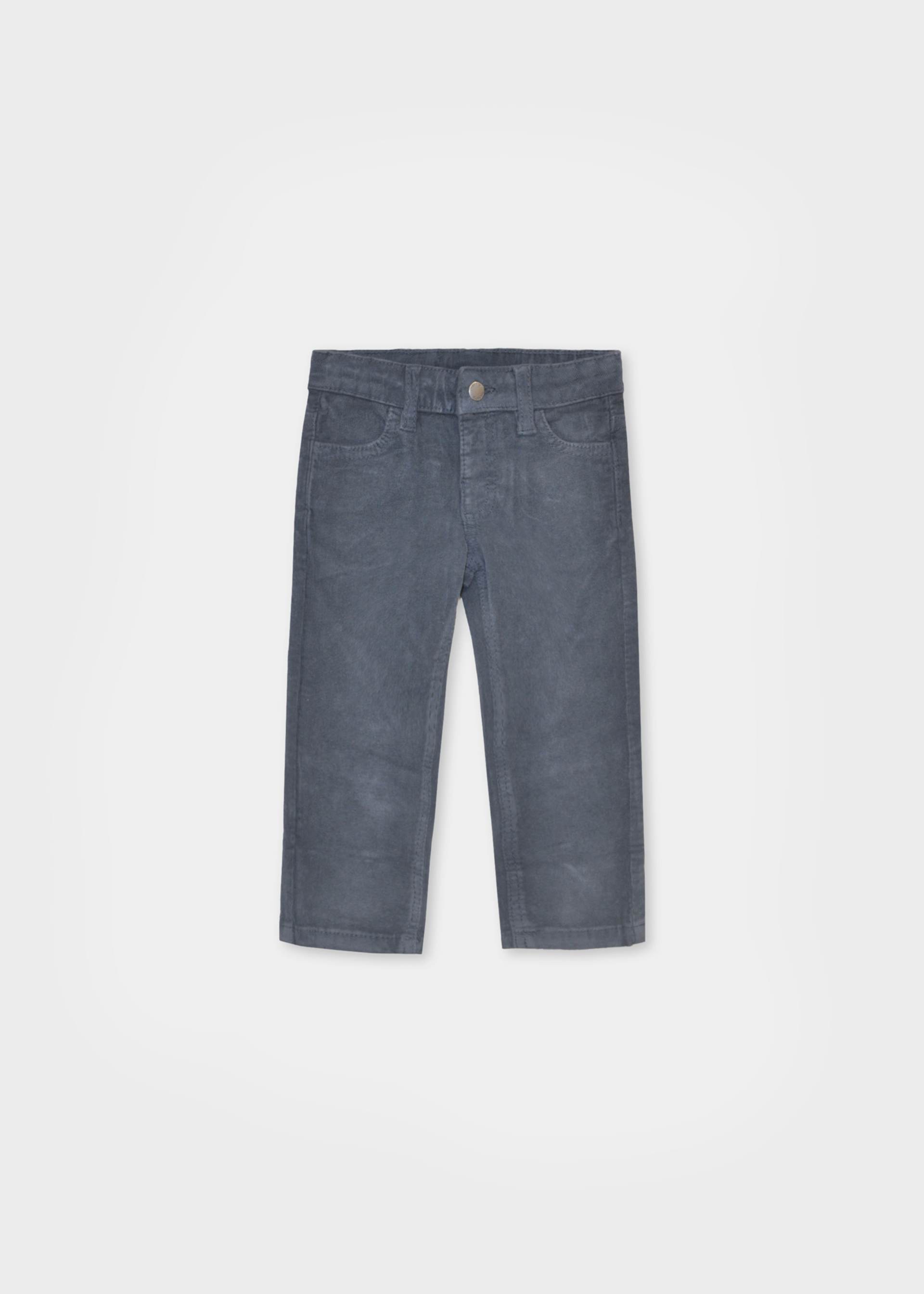 Pantalón pana recto básico bebé