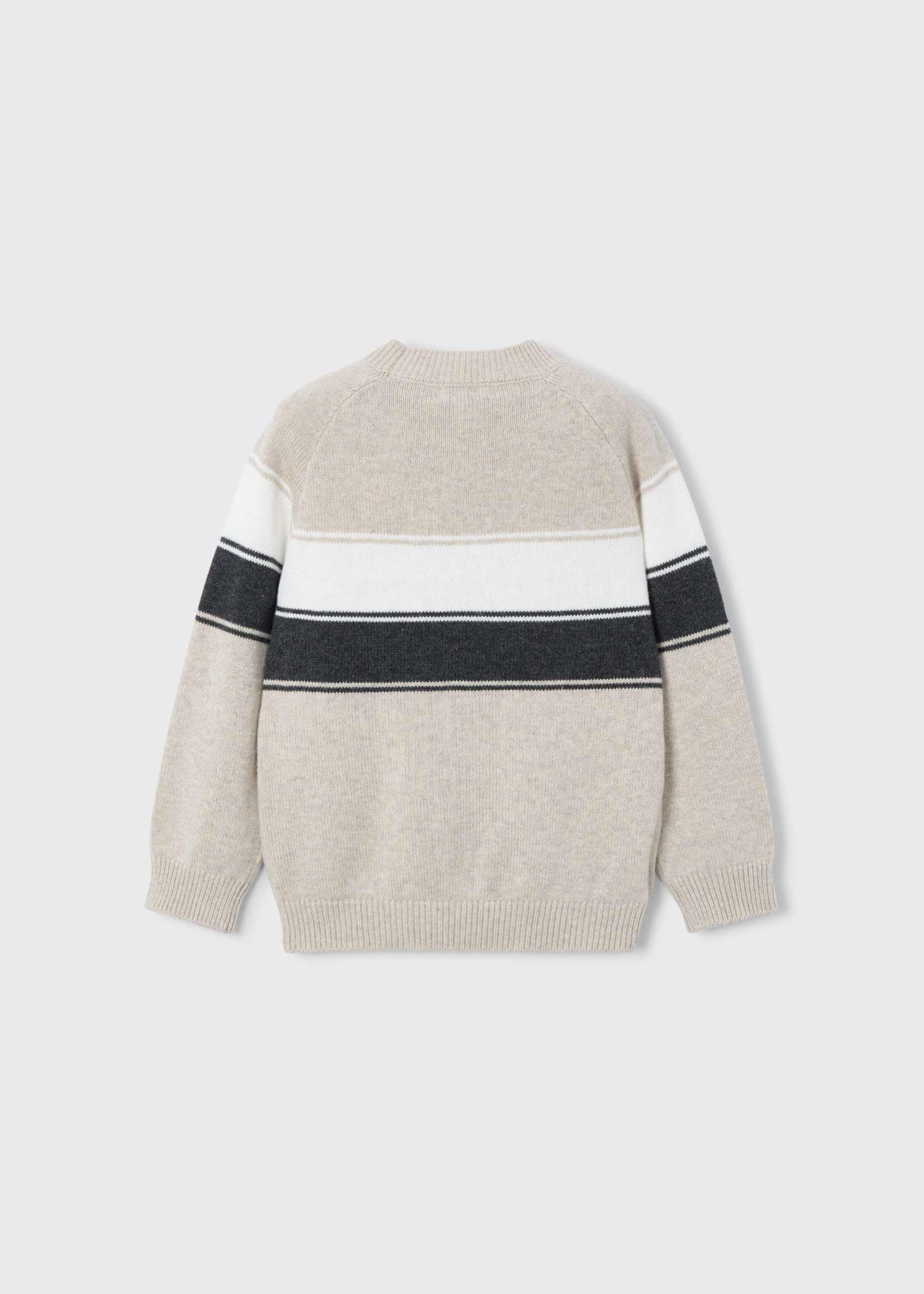 Boy Striped Knit Sweater