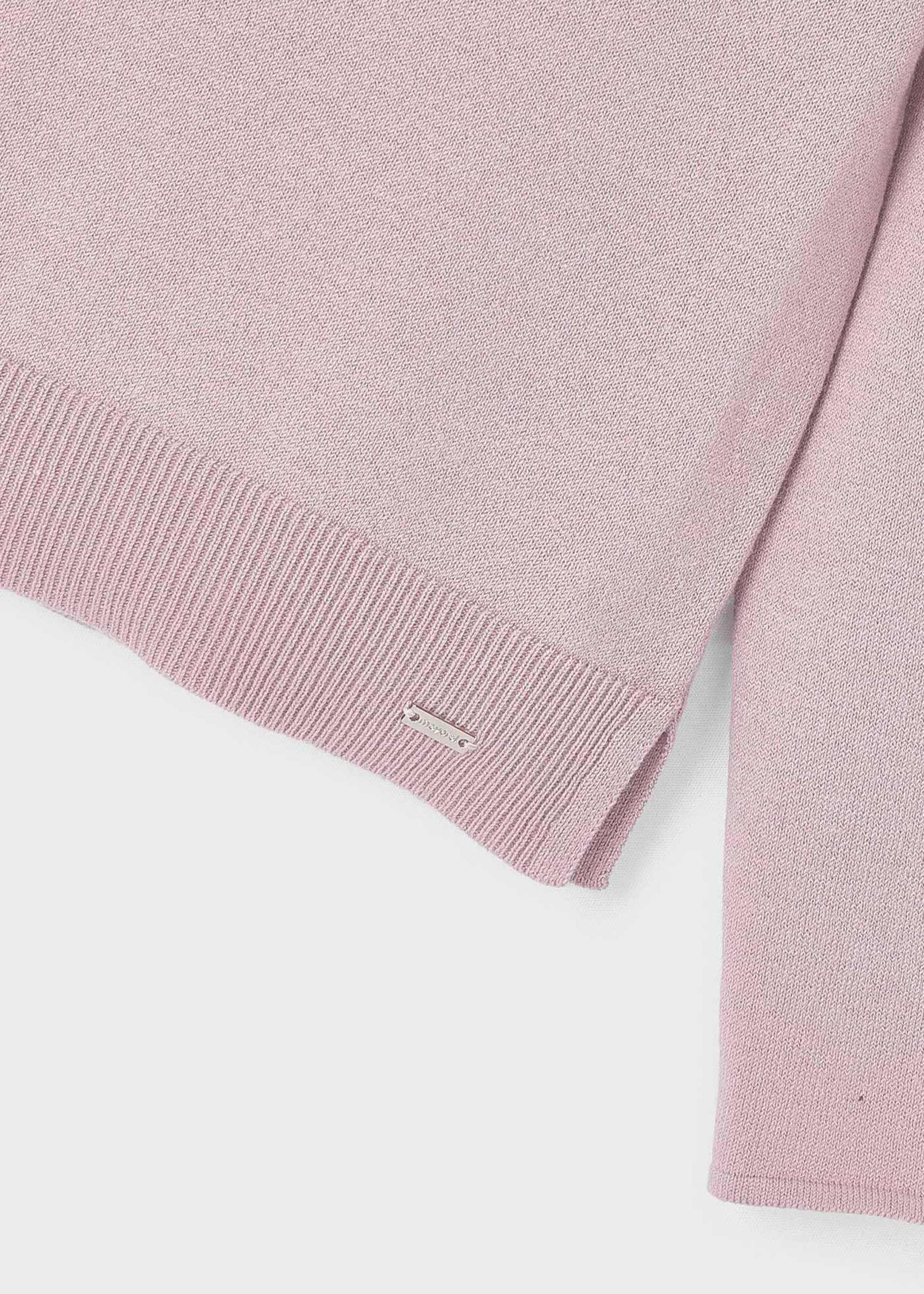 Pull col cheminée basique fille Pull col cheminée basique fille