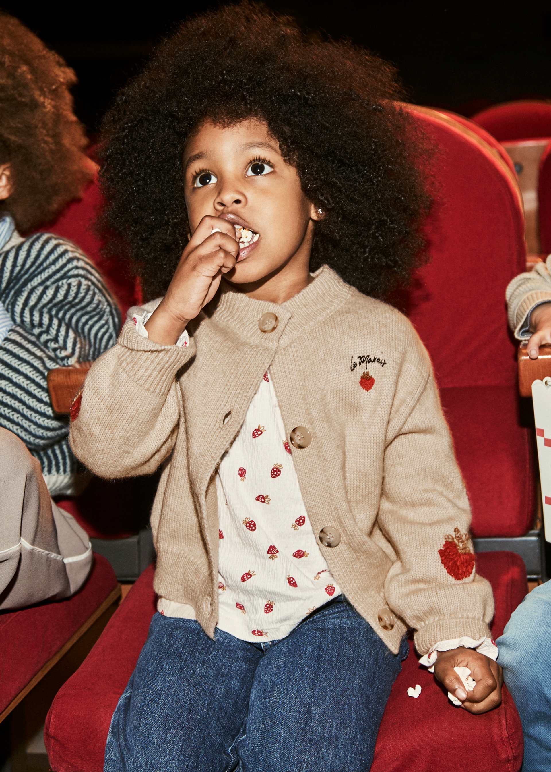 Girls knitted cardigan