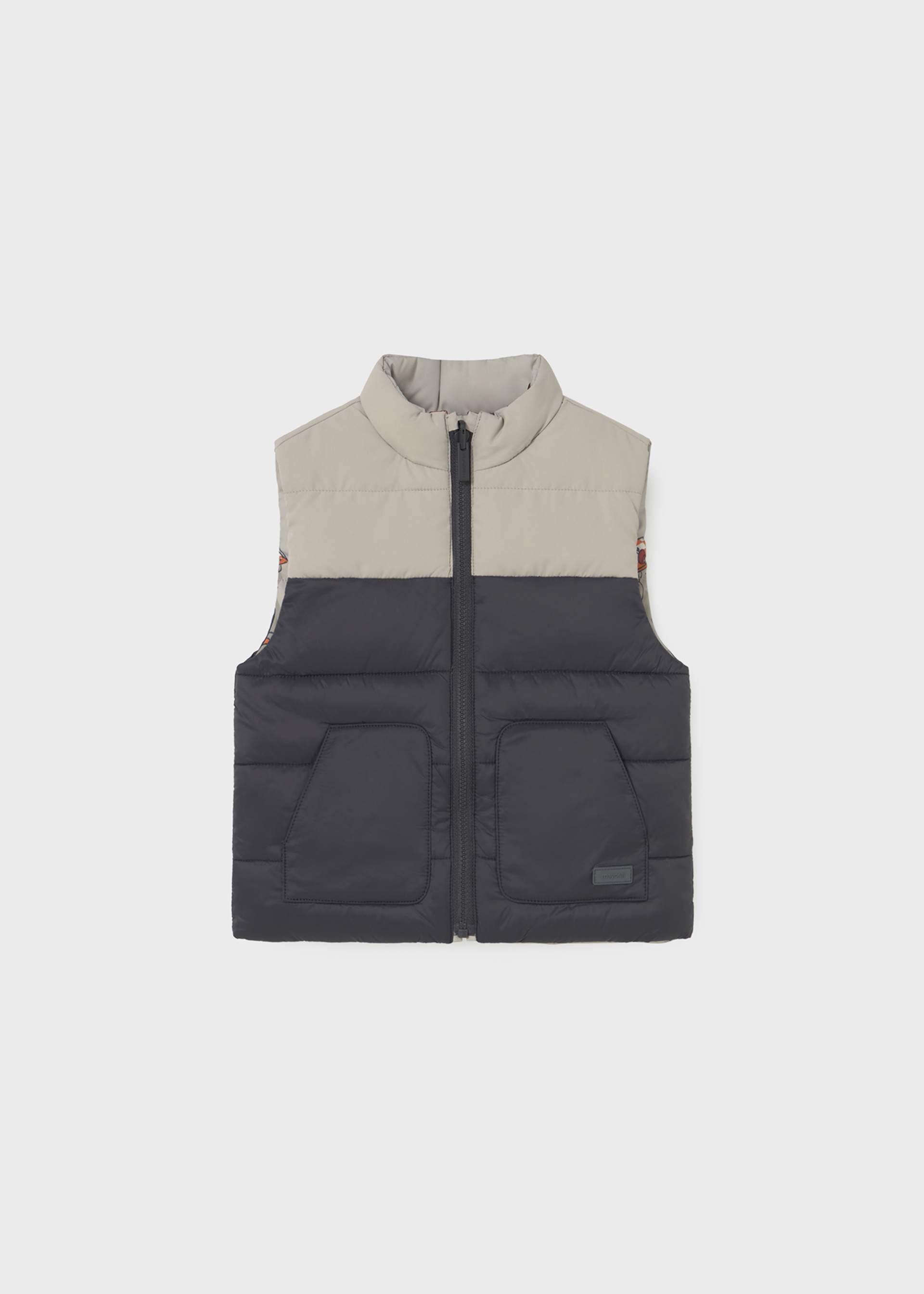 Baby reversible gilet