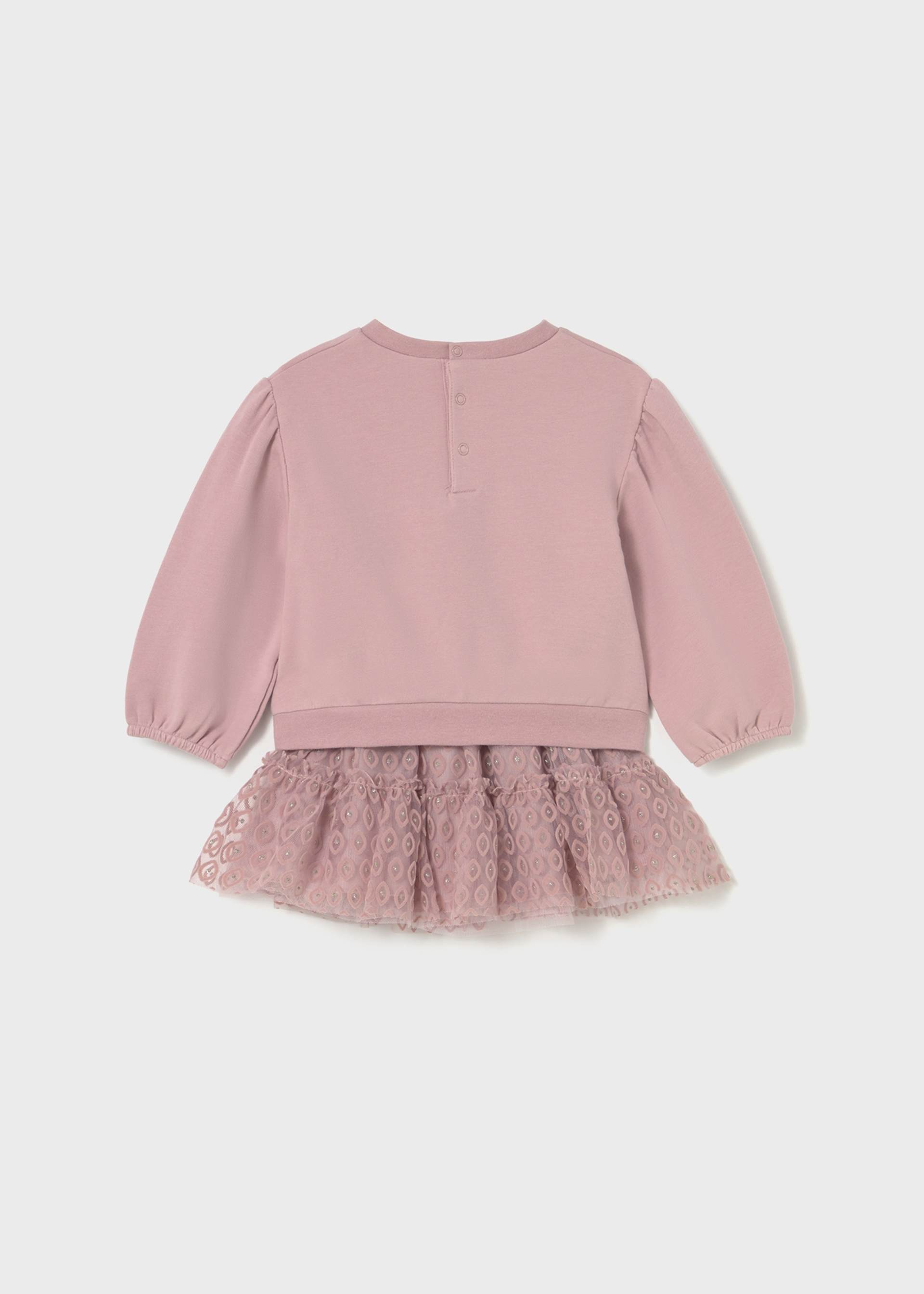 Baby tulle skirt and jumper set