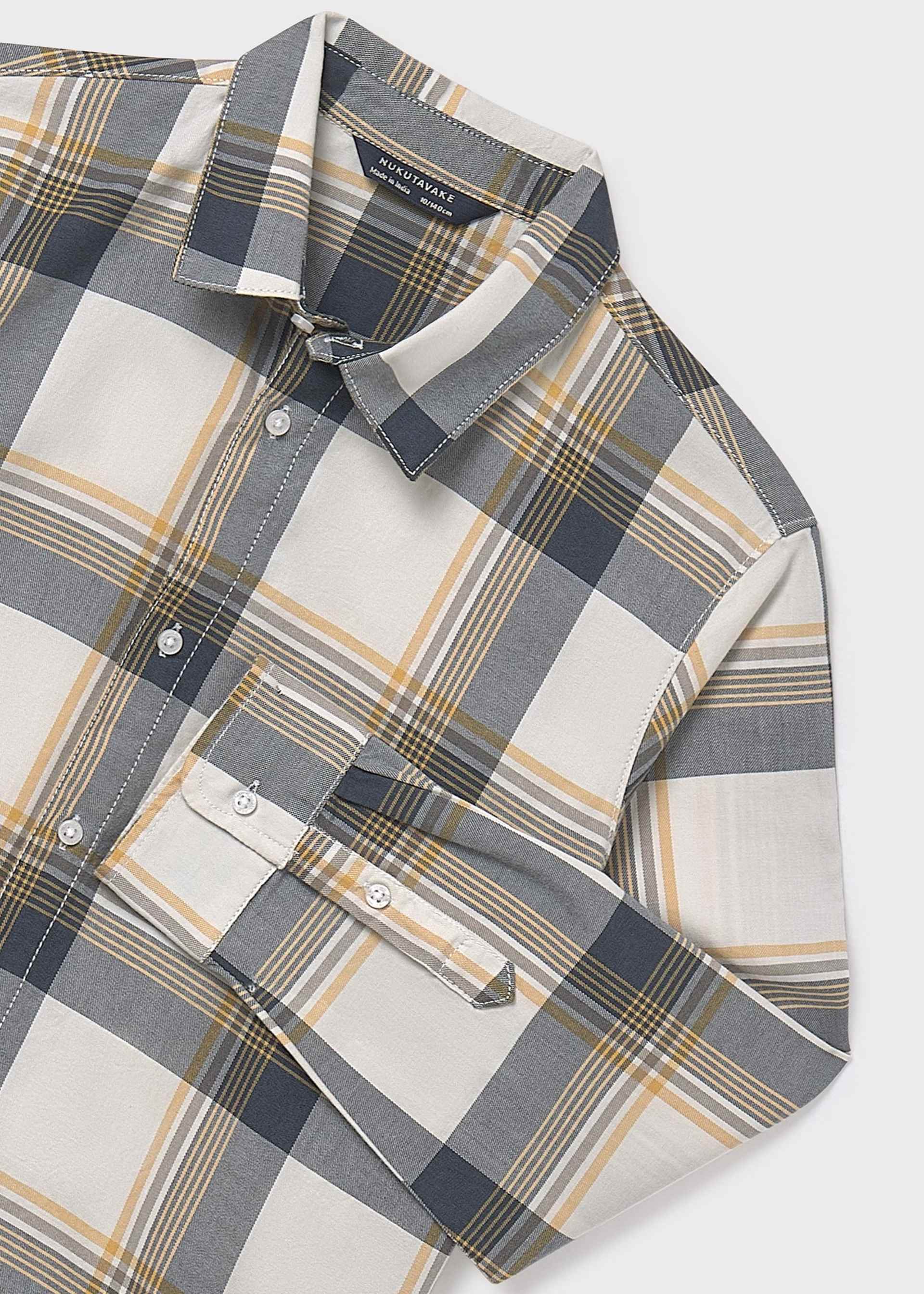 Camicia quadri ragazzo