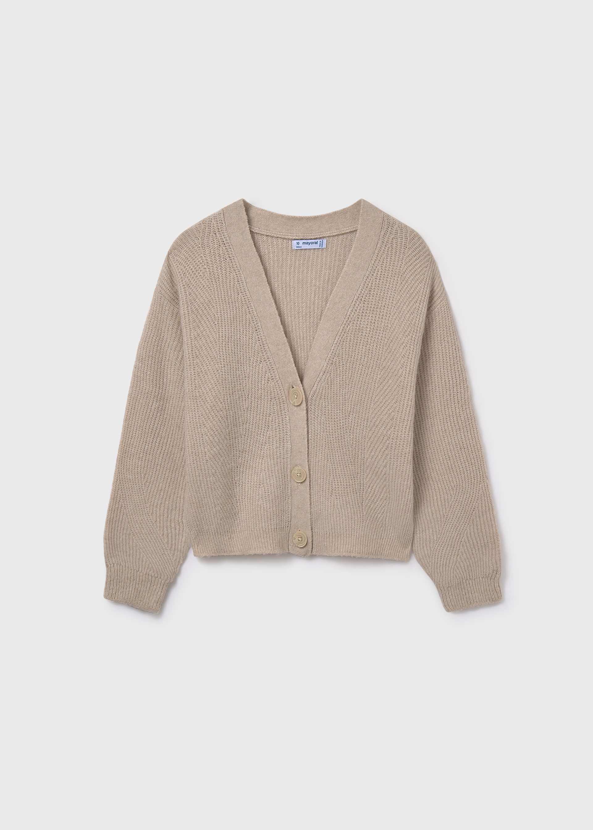 Cardigan in maglia ragazza