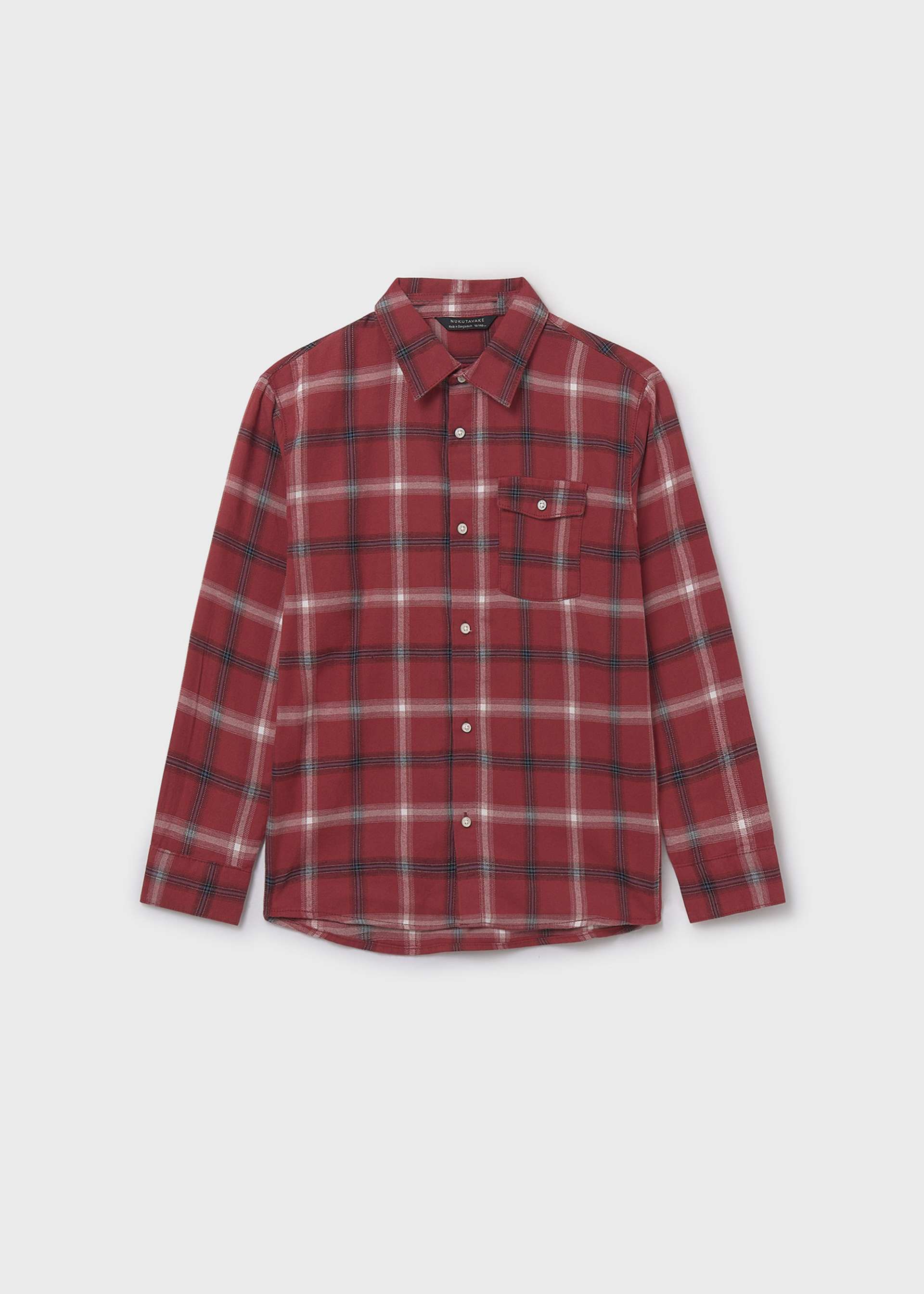 Boy Flannel Plaid Shirt