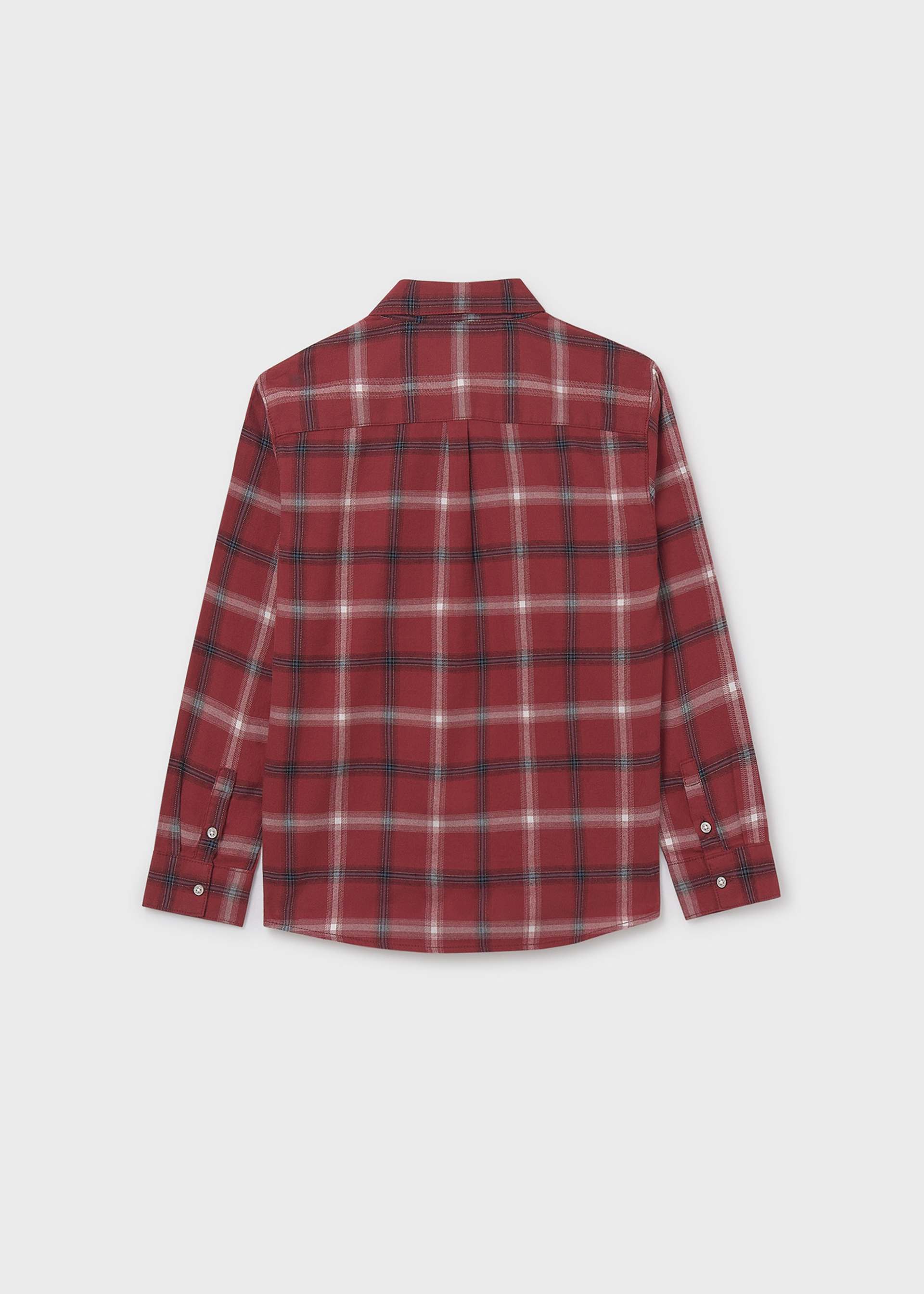 Boys flannel check shirt