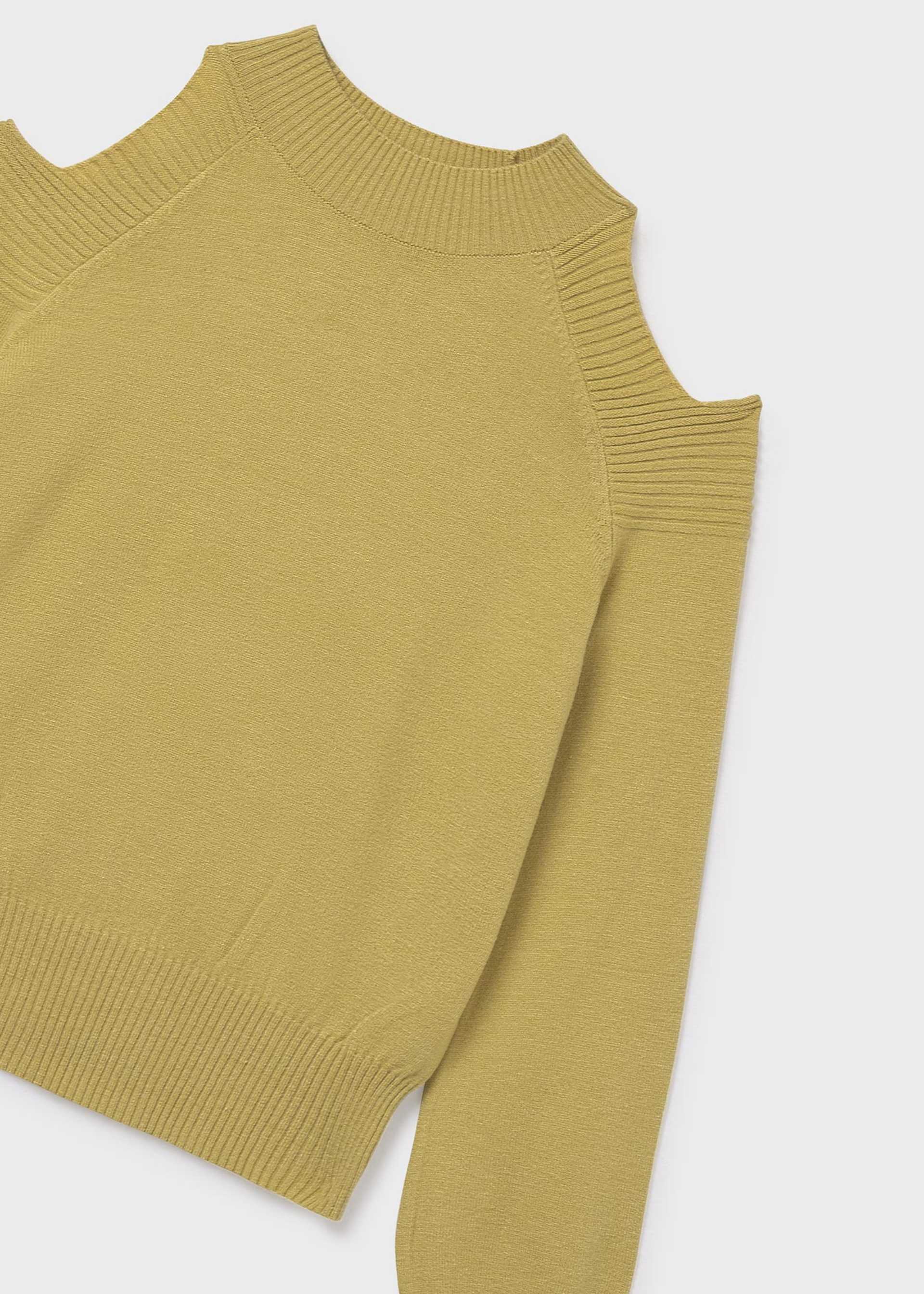 Pull ouverture fille