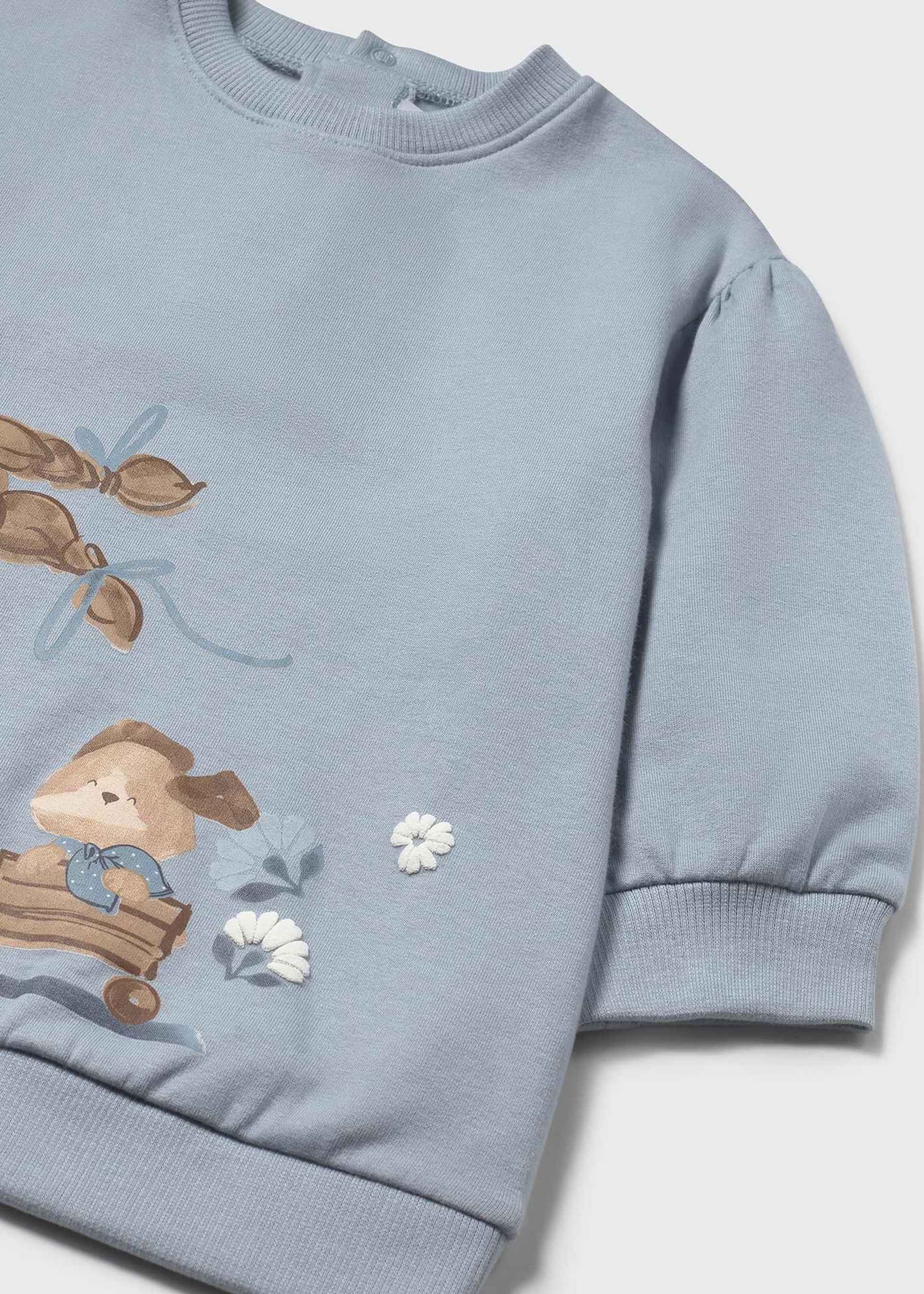 Sweatkleid Motiv Baby Sweatkleid Motiv Baby