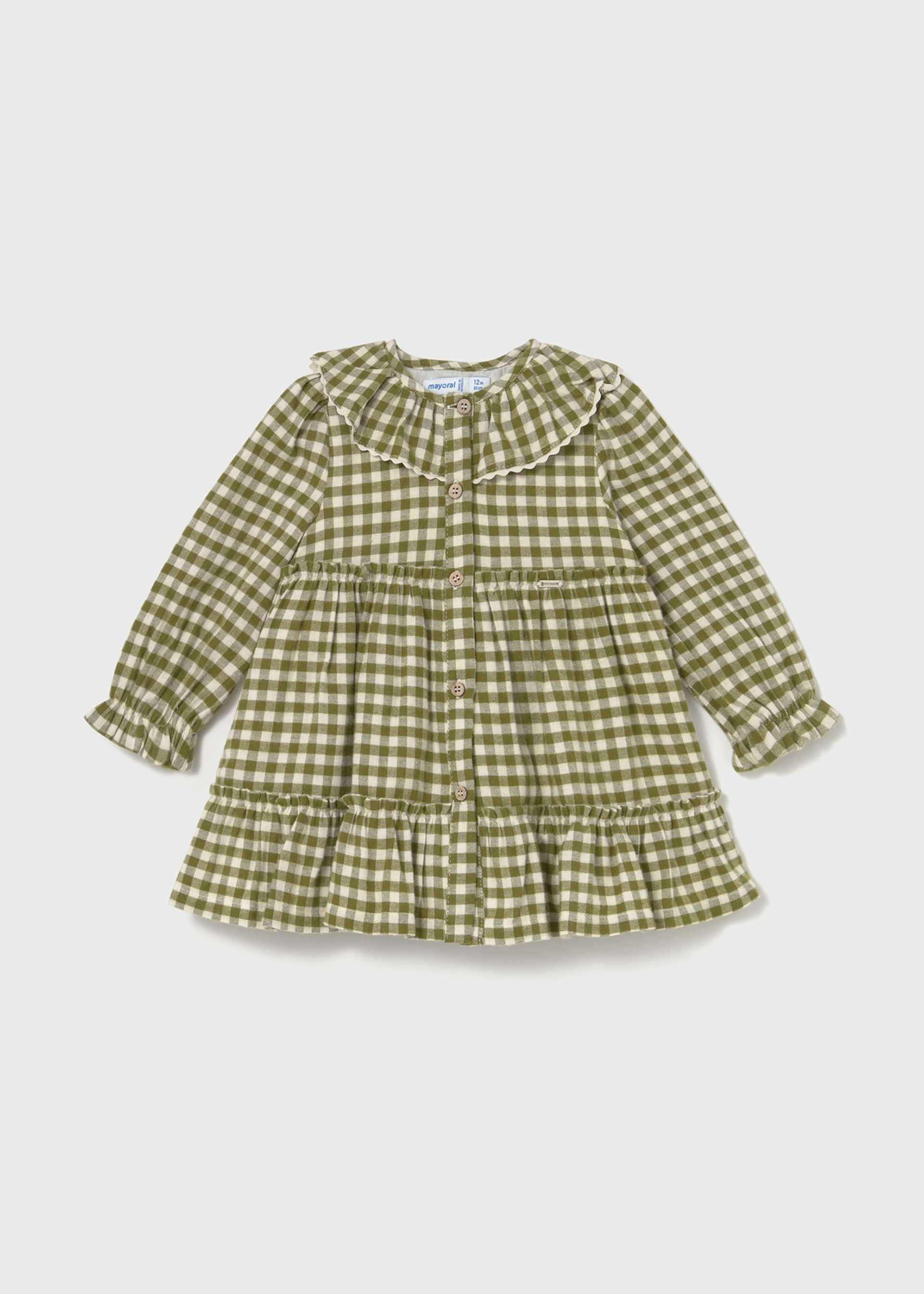 Vestido vichy bebé