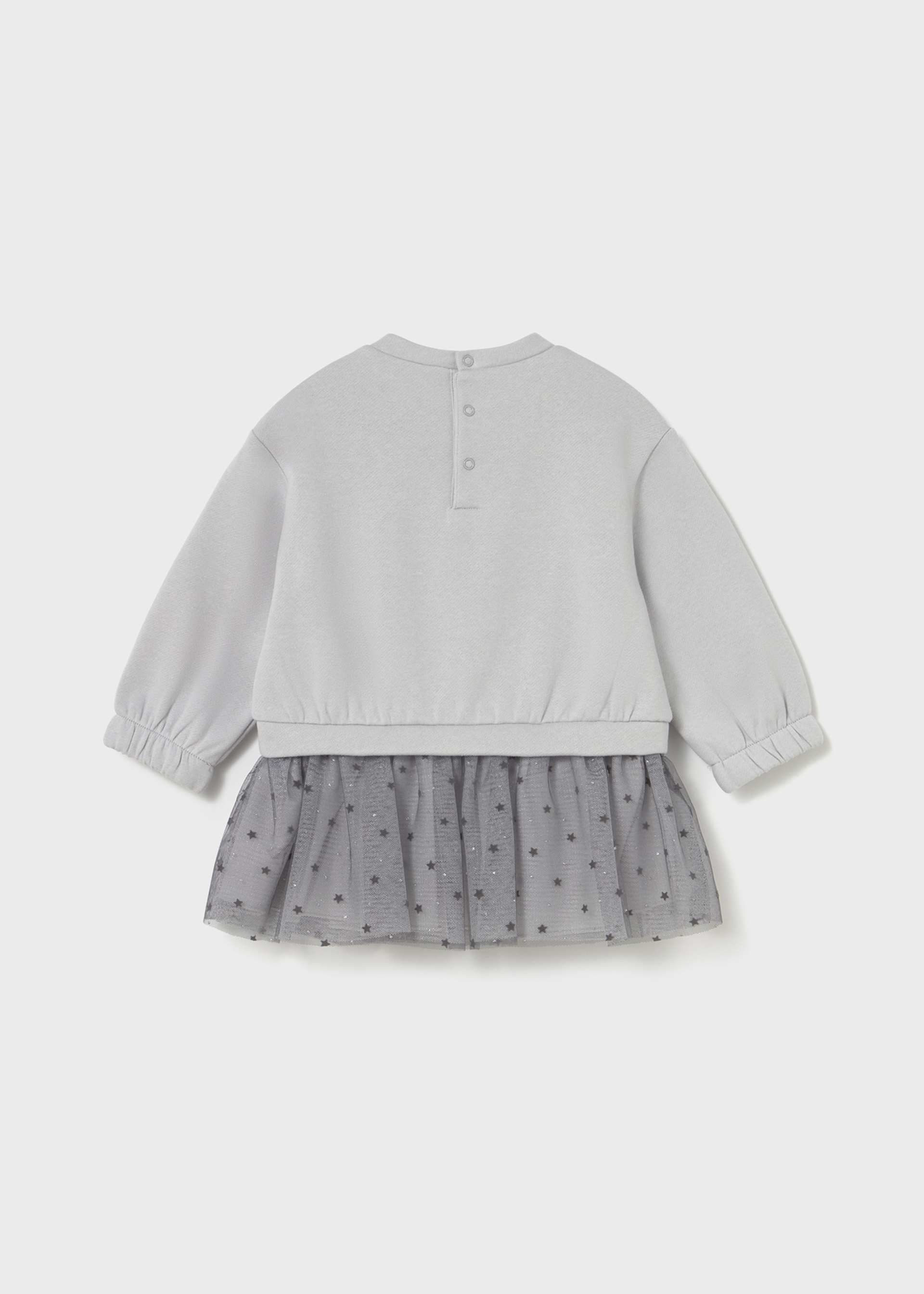 Robe combinée en tulle étoile bébé