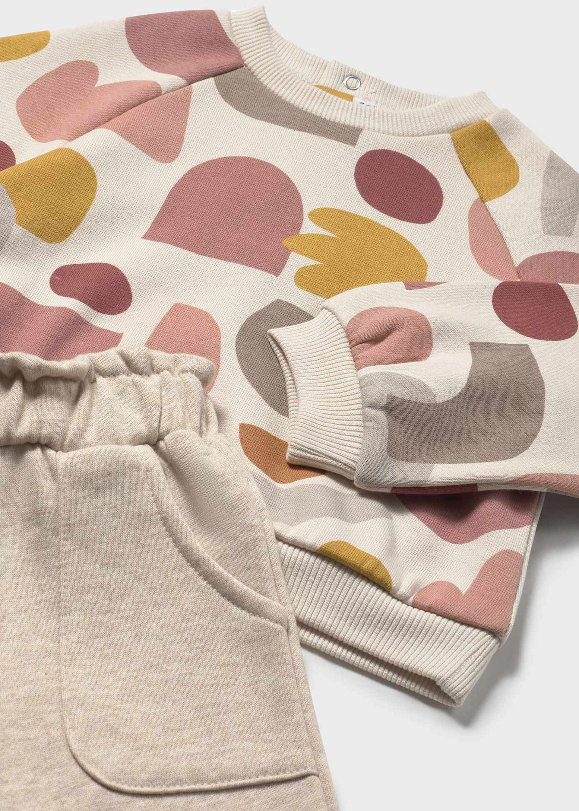 Baby unisex print jumper tracksuit Baby unisex print jumper tracksuit