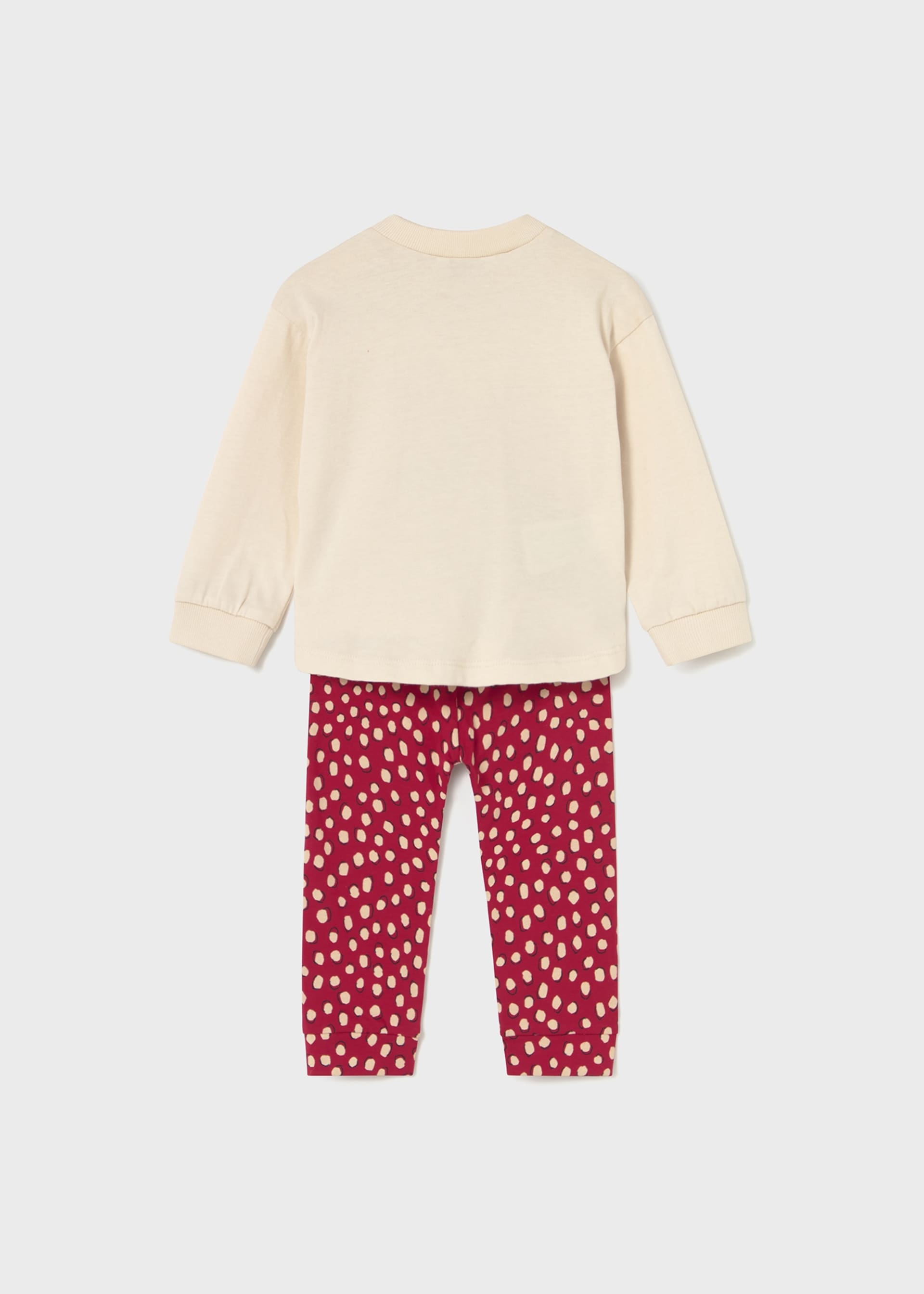 Baby unisex oversized legging set