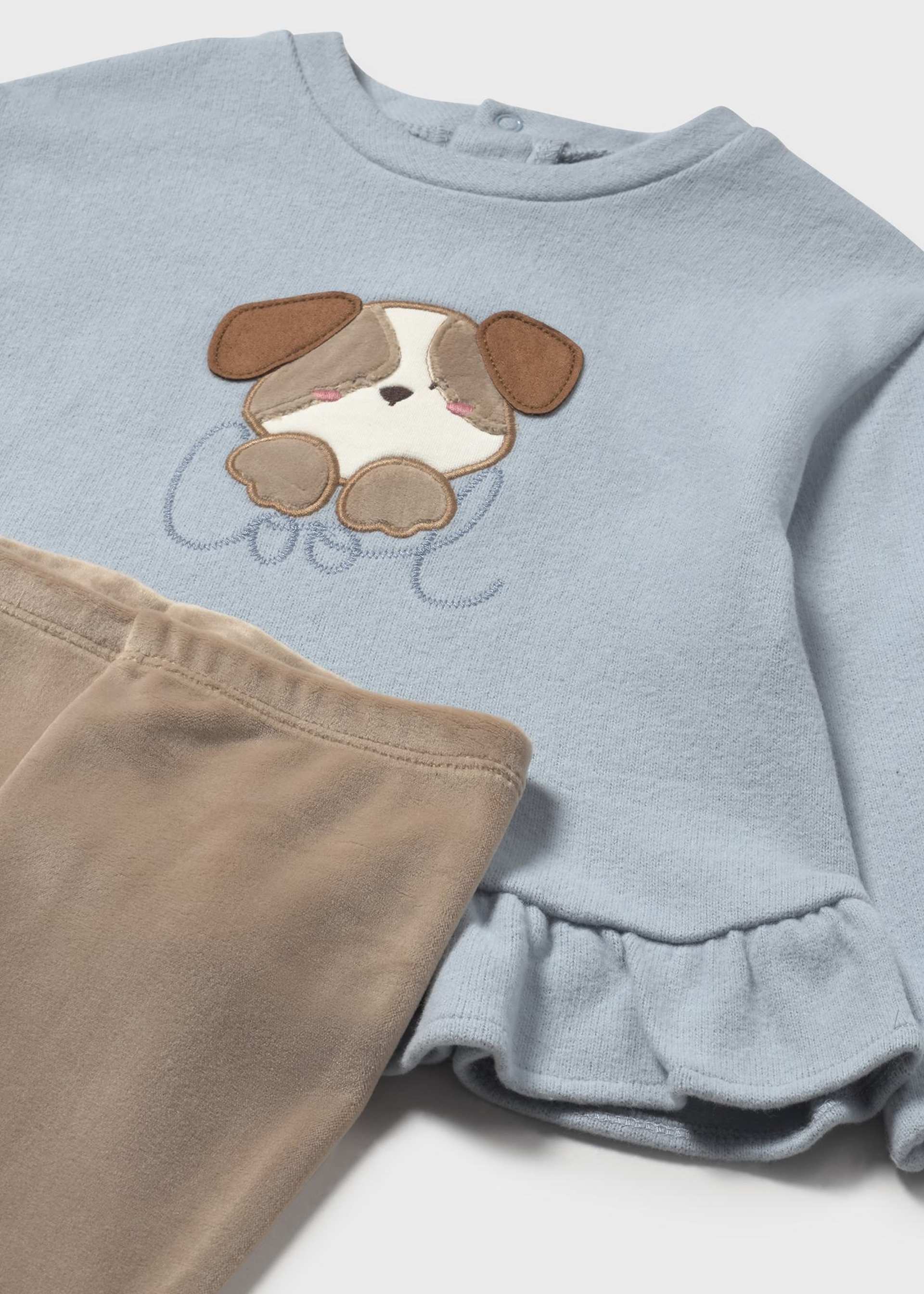 Set Leggings und Sweatshirt Baby