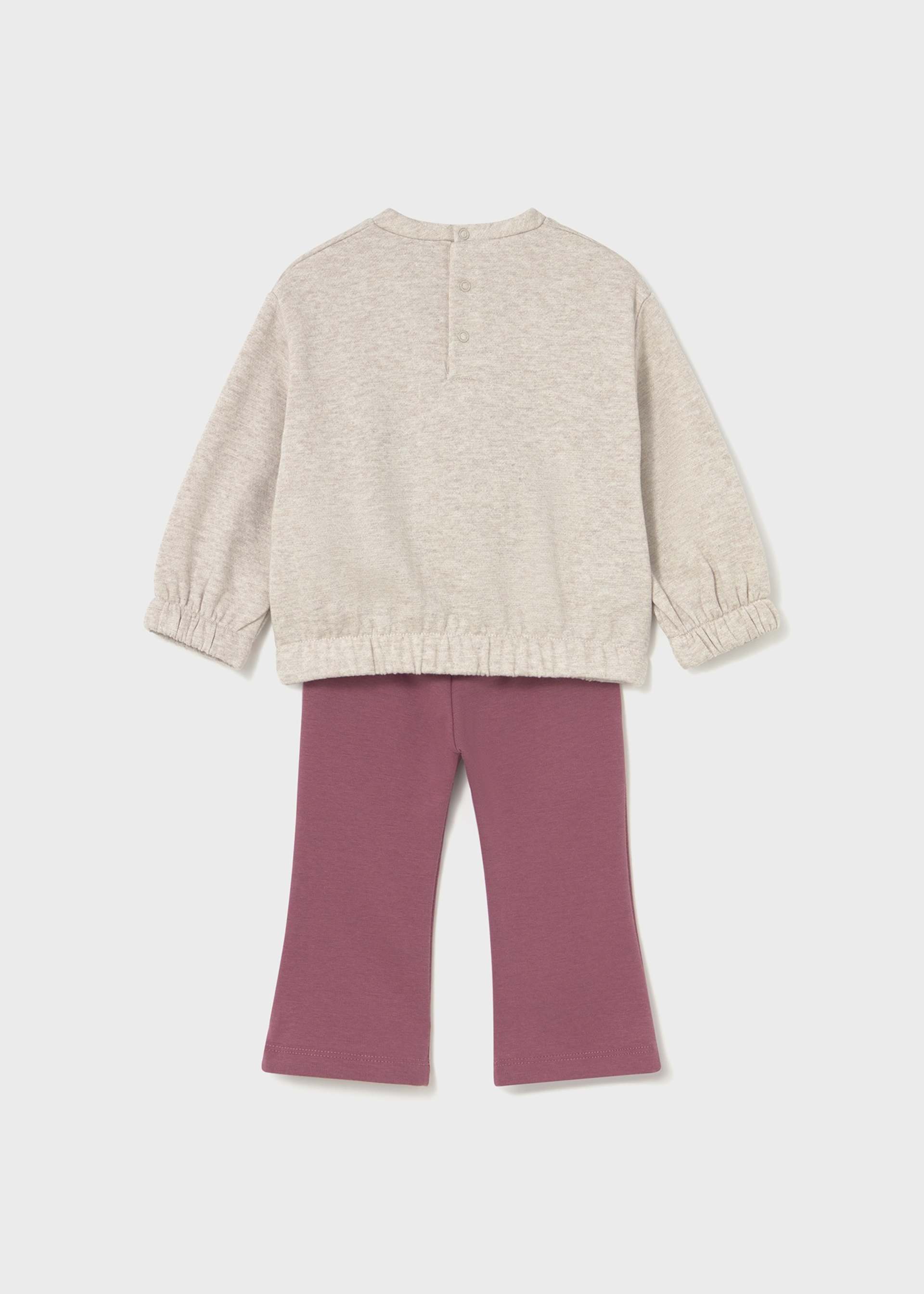 Baby Flare Leggings and Sweatshirt Set Baby Flare Leggings and Sweatshirt Set