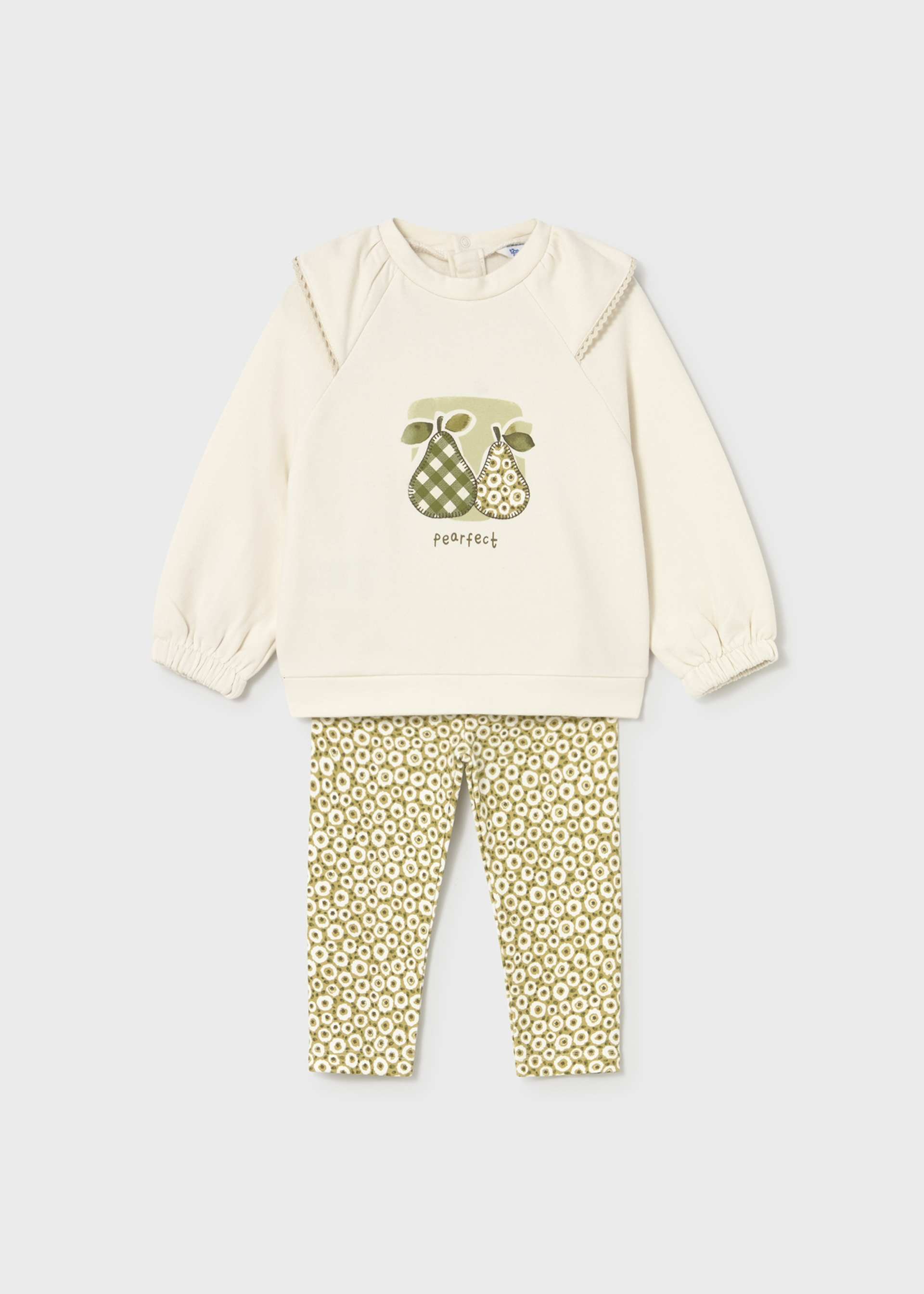 Baby Printed Leggings and Sweatshirt Set