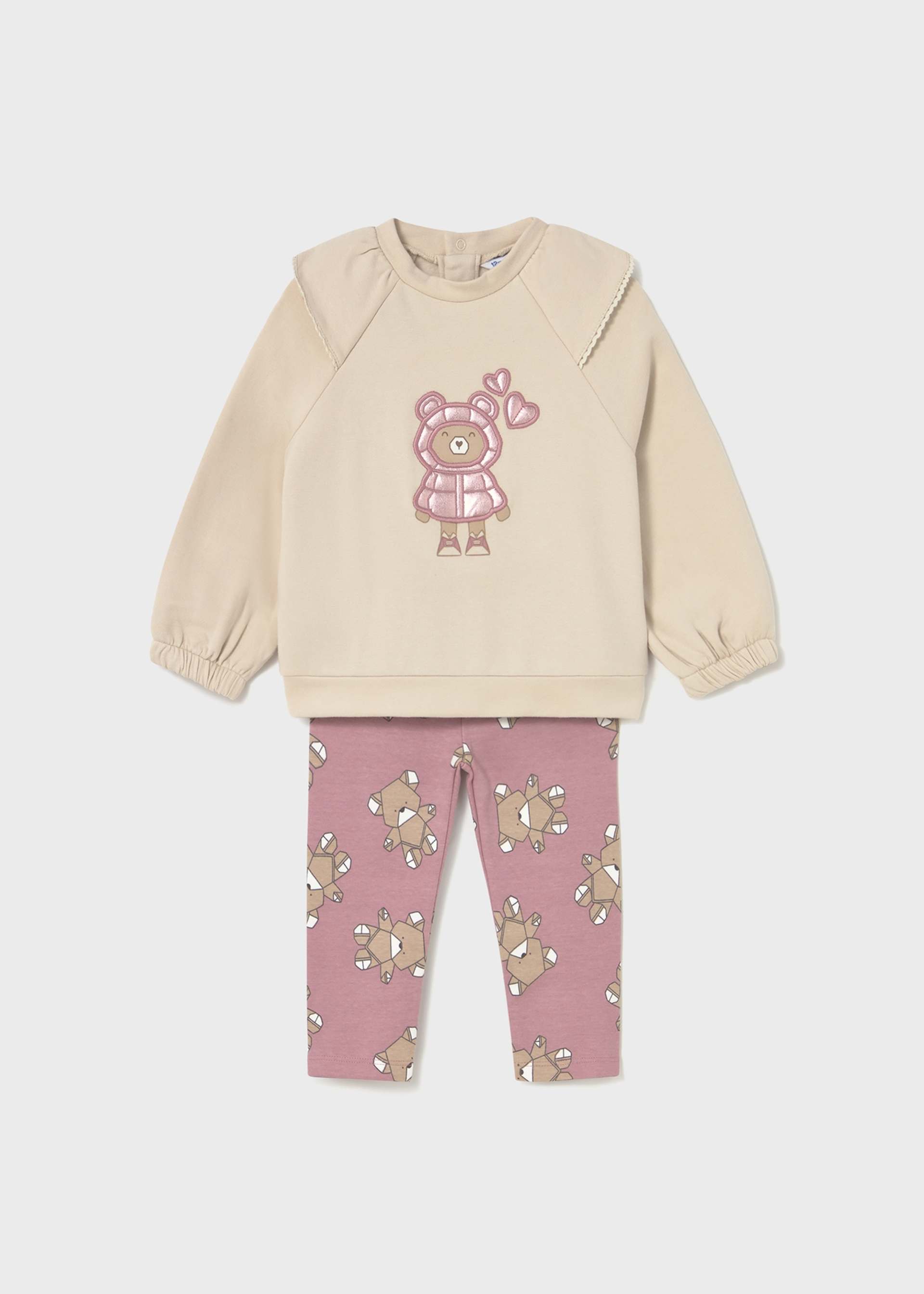 Baby print legging and jumper set Baby print legging and jumper set