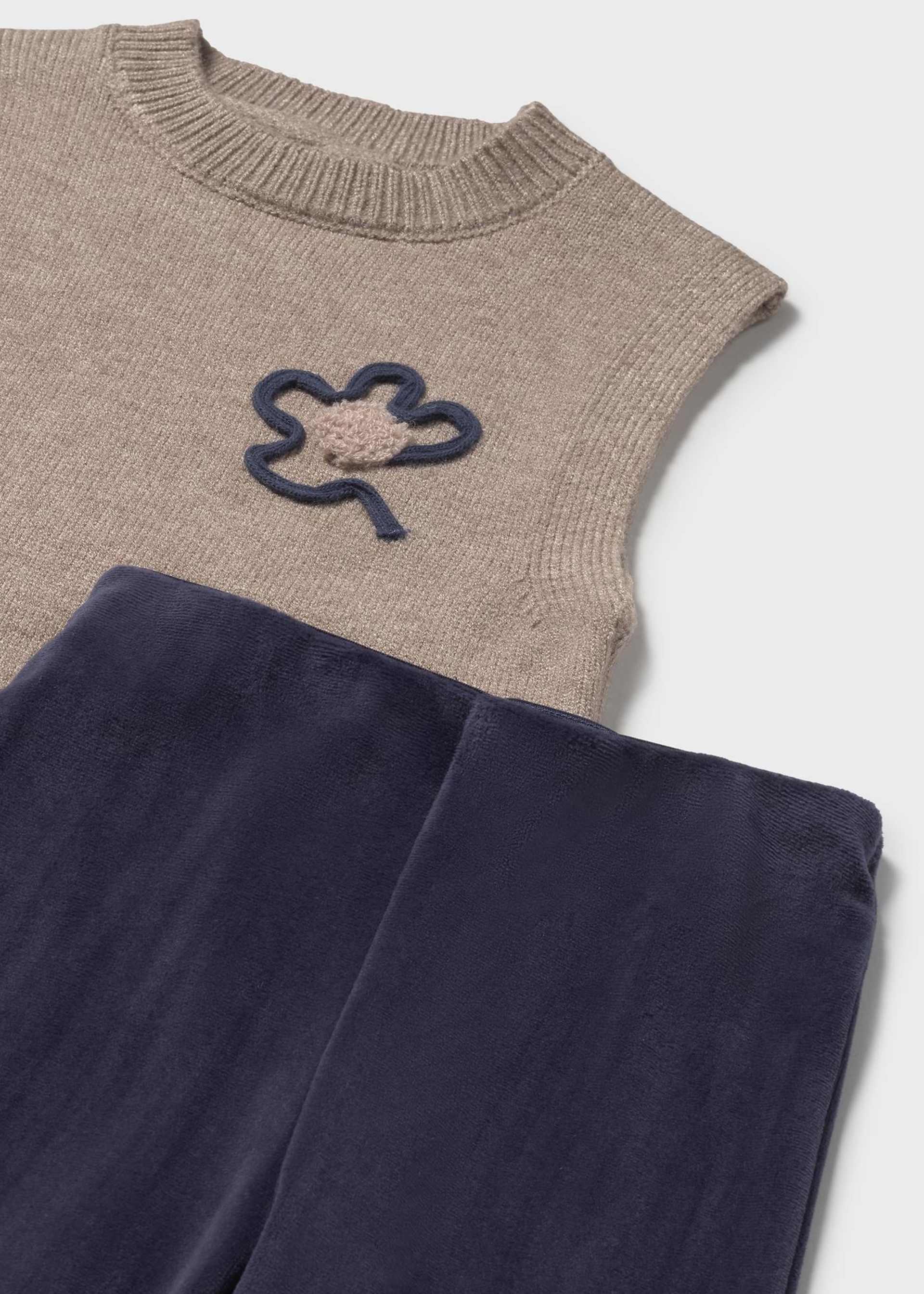 Ensemble gilet 3pièces bébé