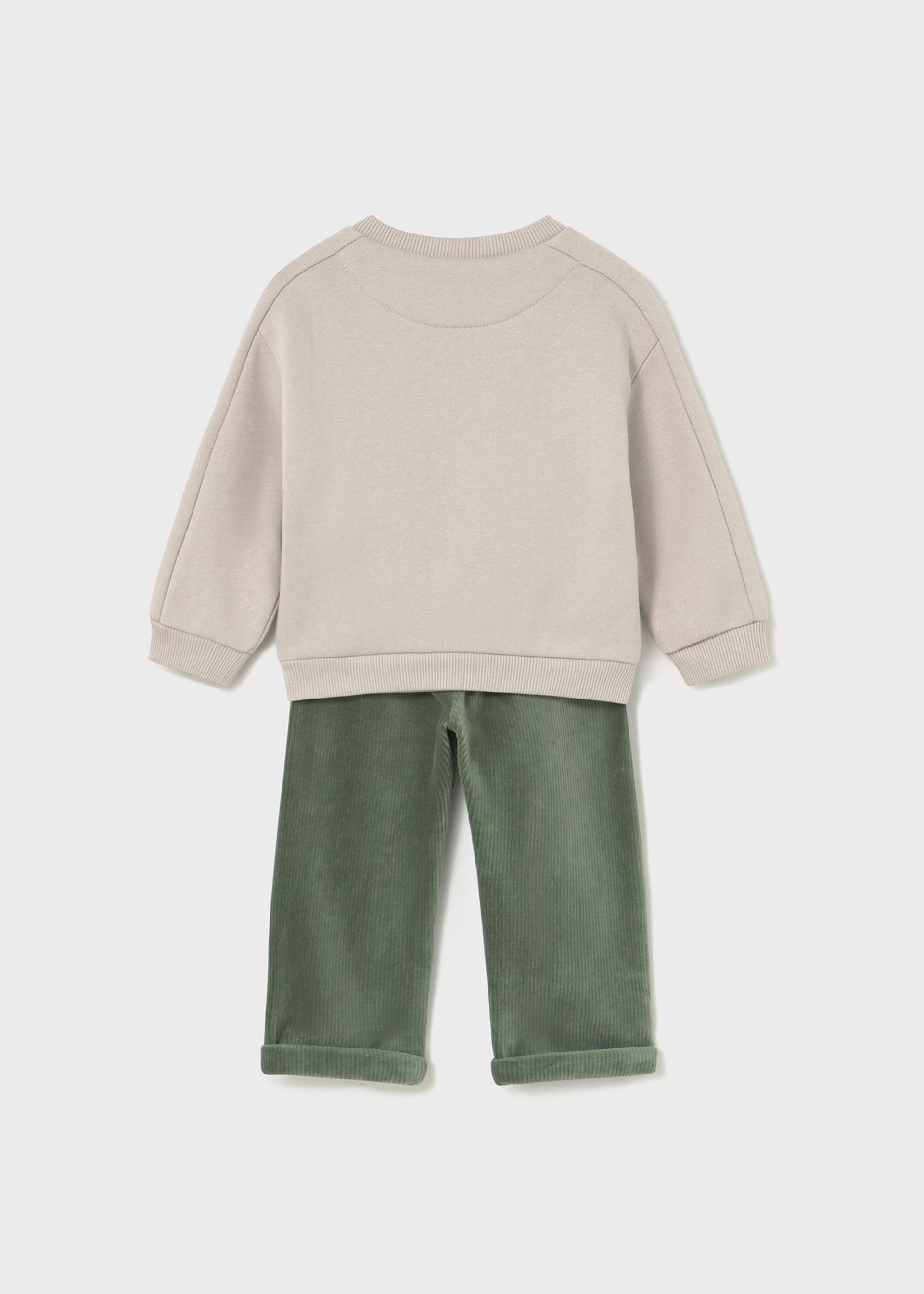 Ensemble pantalon et sweat bébé