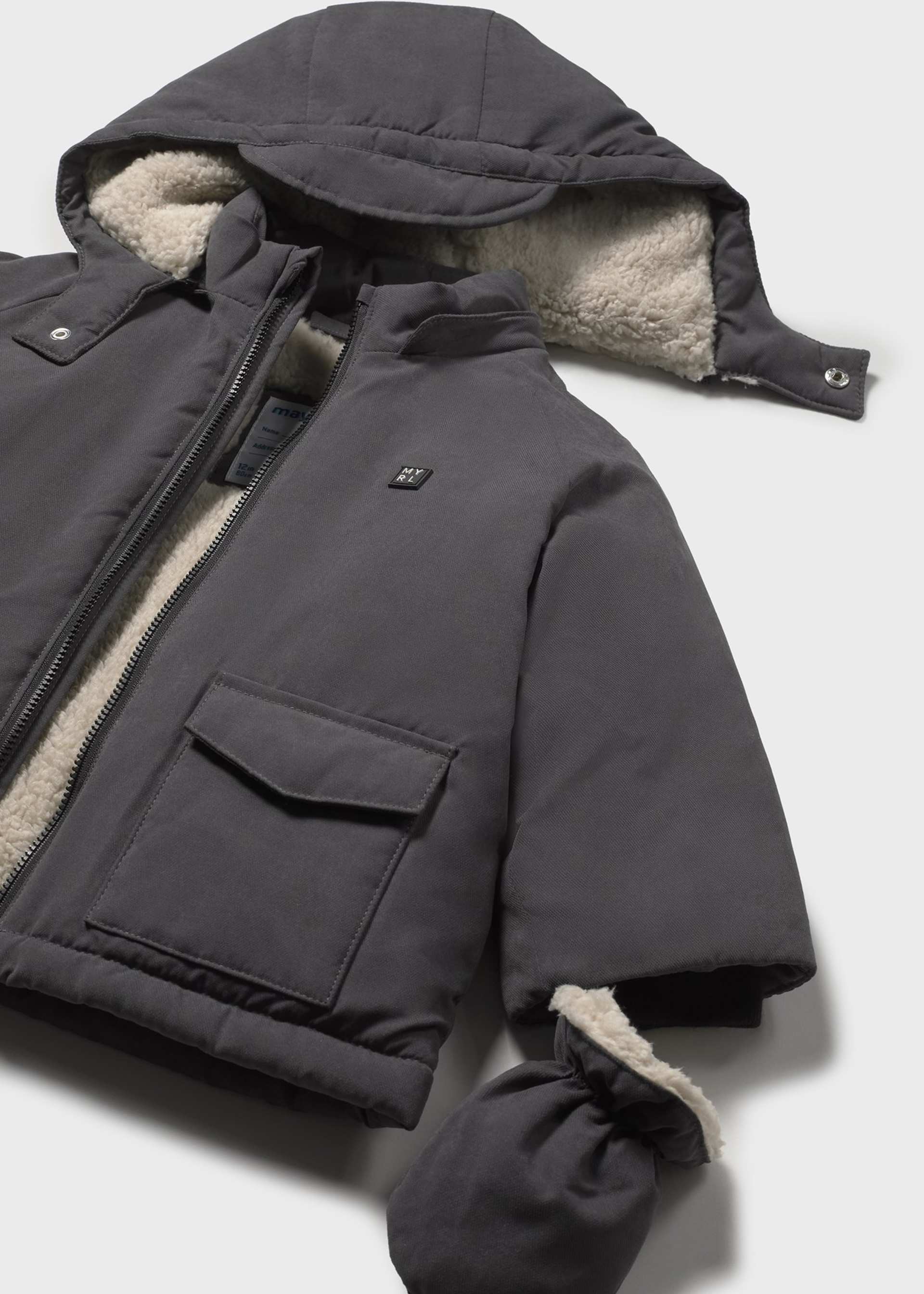 Winterjacke mit Fäustlinge Baby