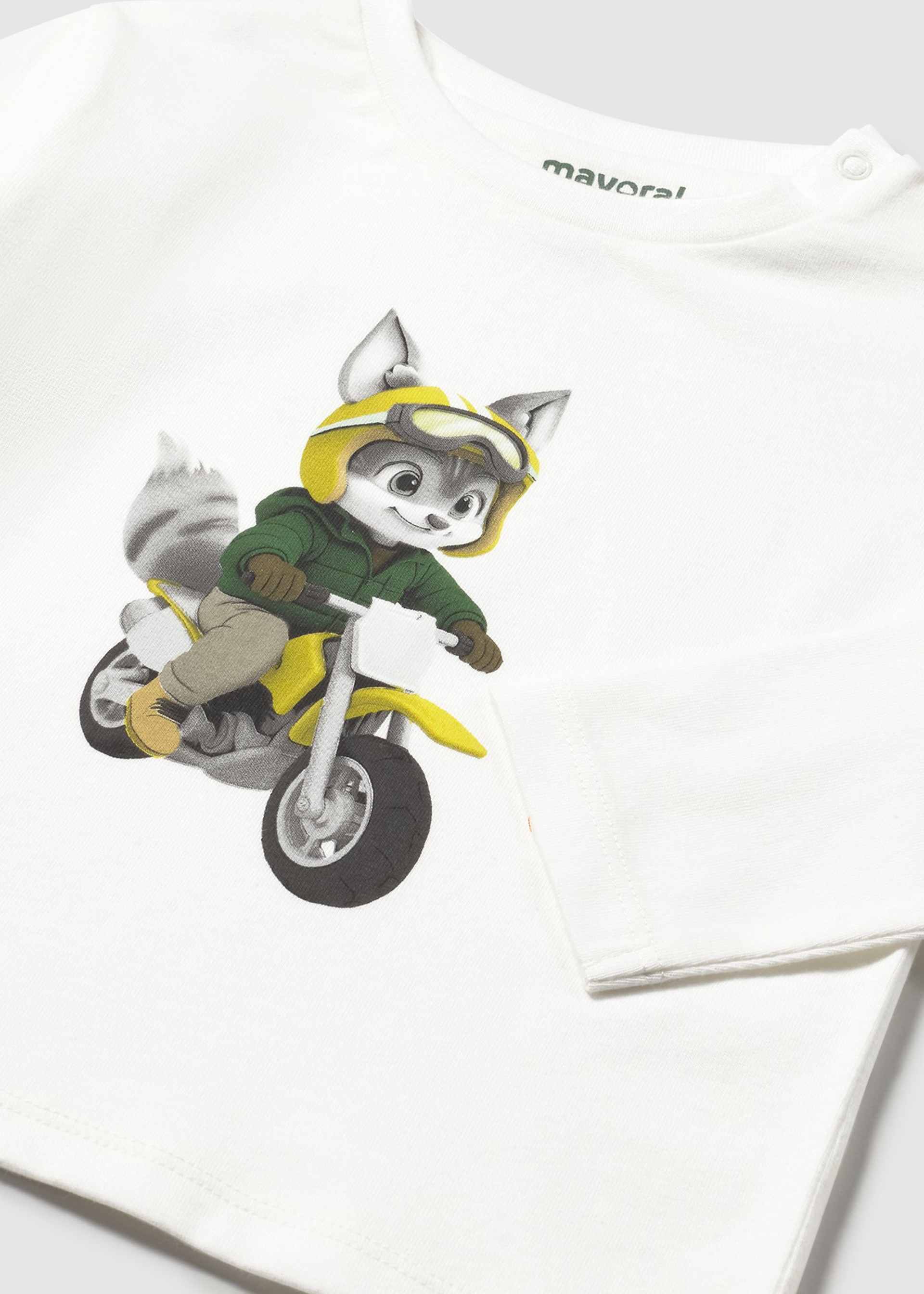 Baby motorcycle t-shirt