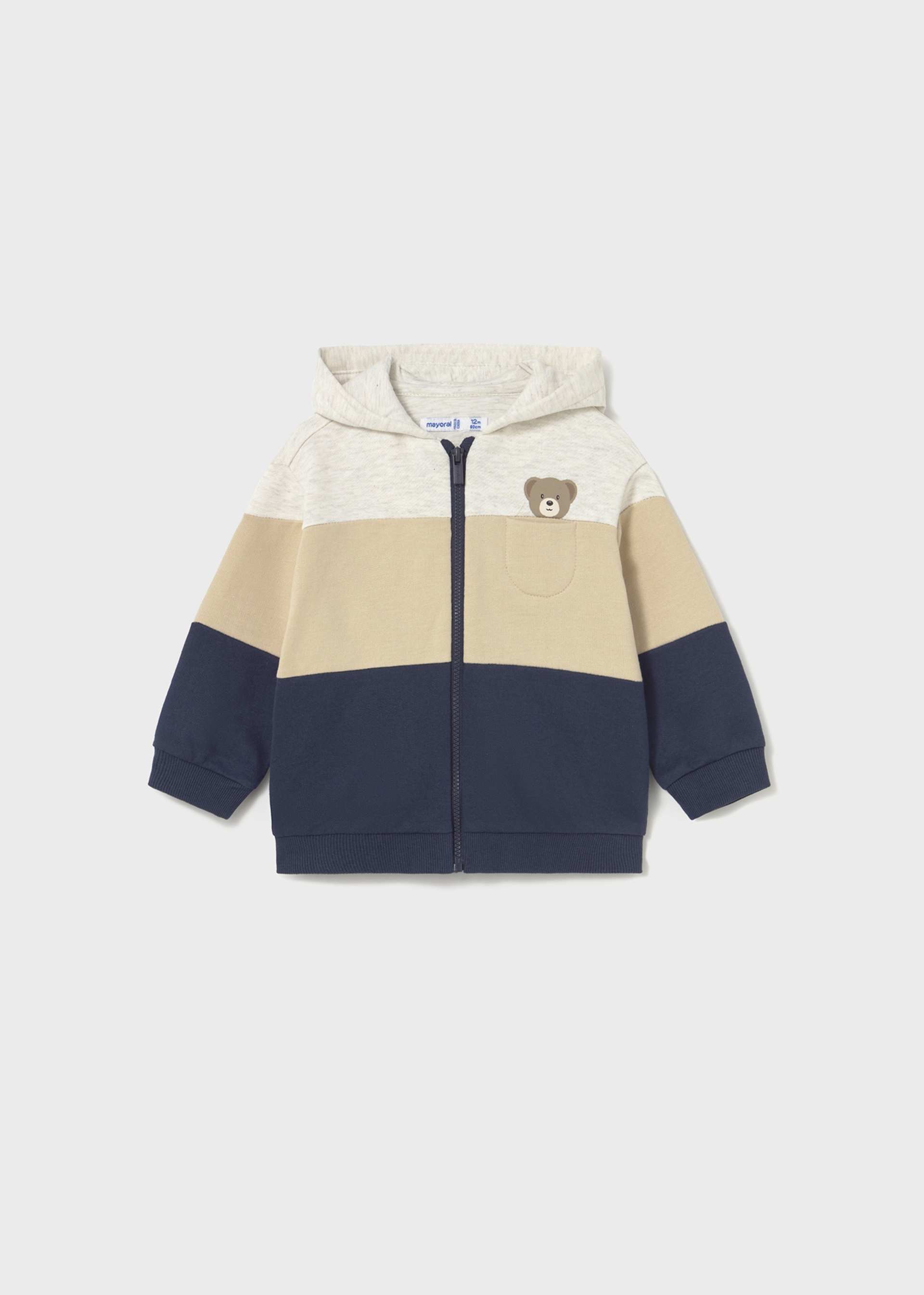 Jogginganzug 3-teilig tricolor Baby