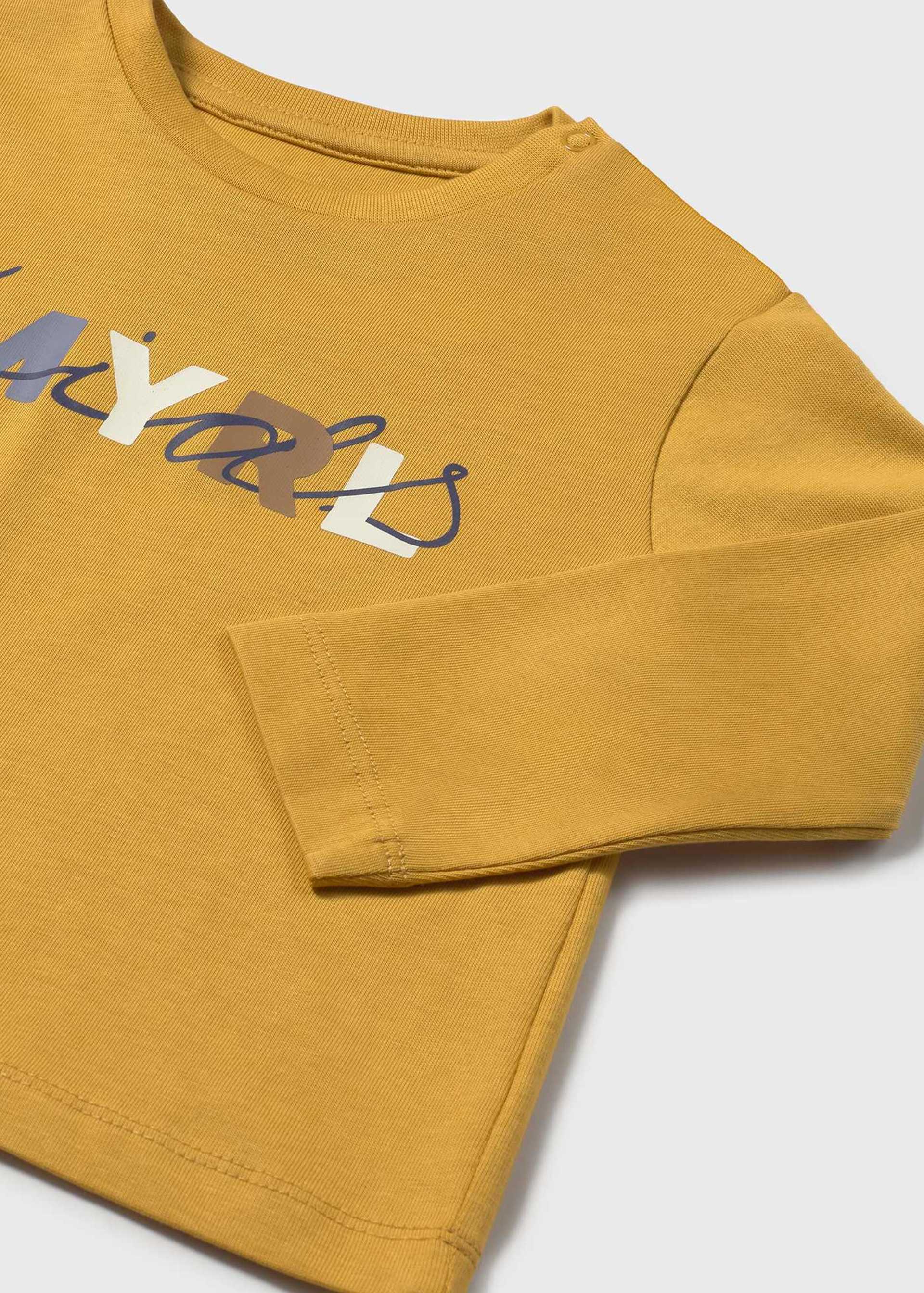 Camisola básica letras bebé