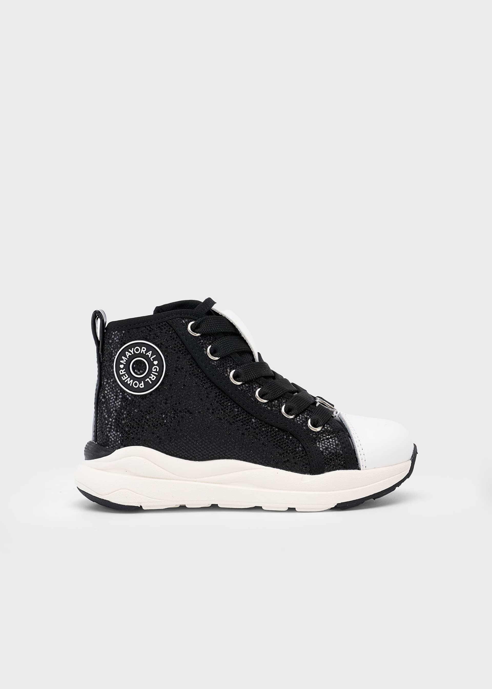 Botins desportivos brilho menina