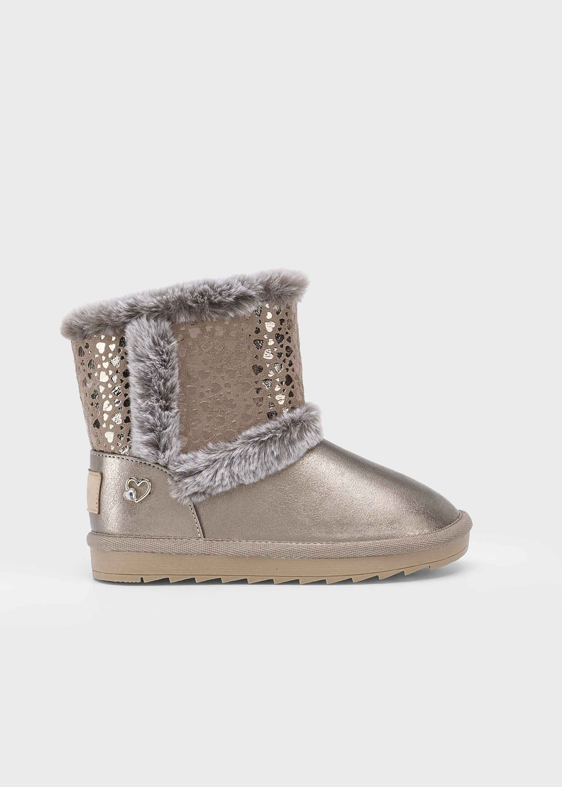 Girl Faux Fur Lined Boots