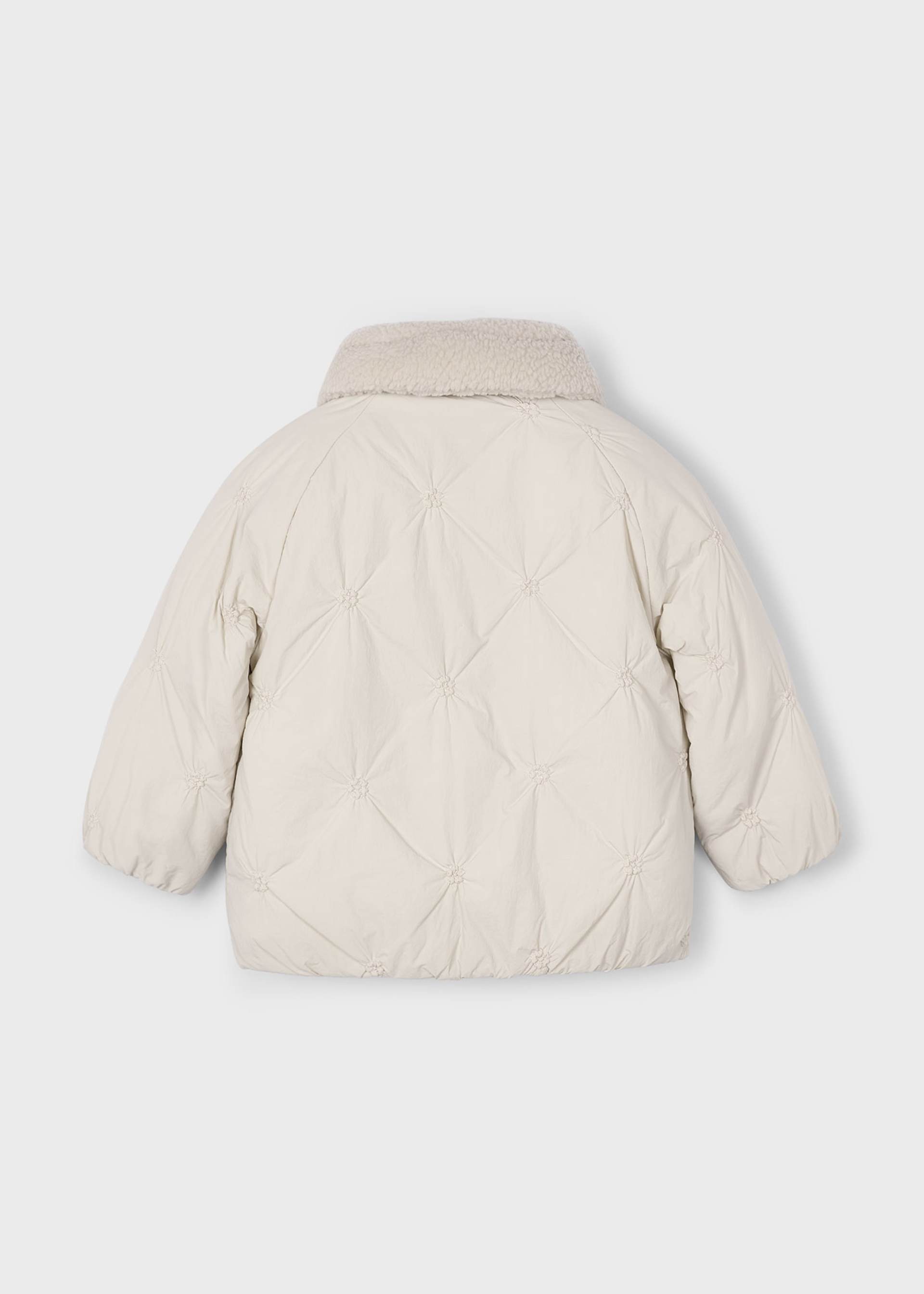 Manteau en microfibre fille