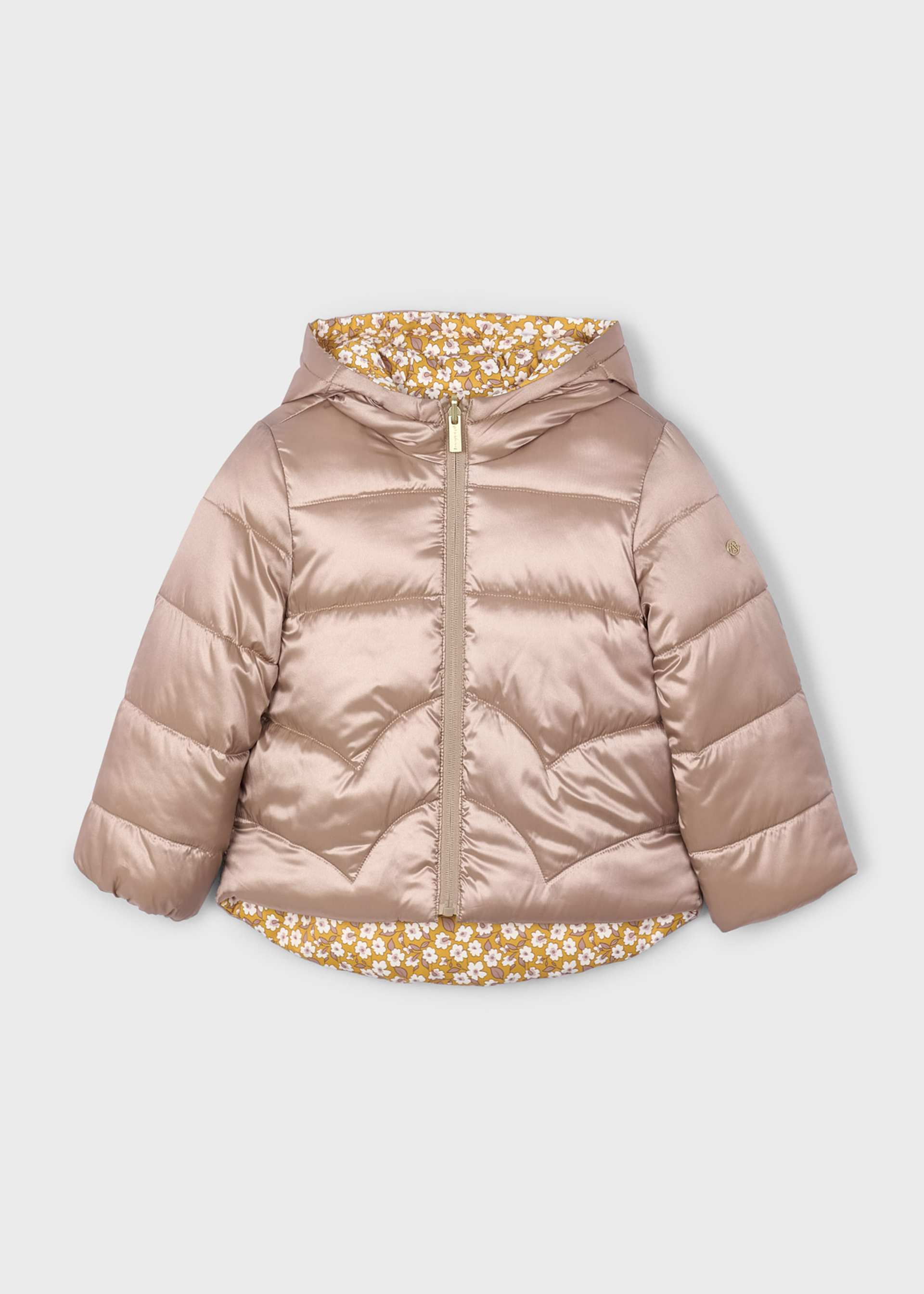 Girls reversible quilted coat