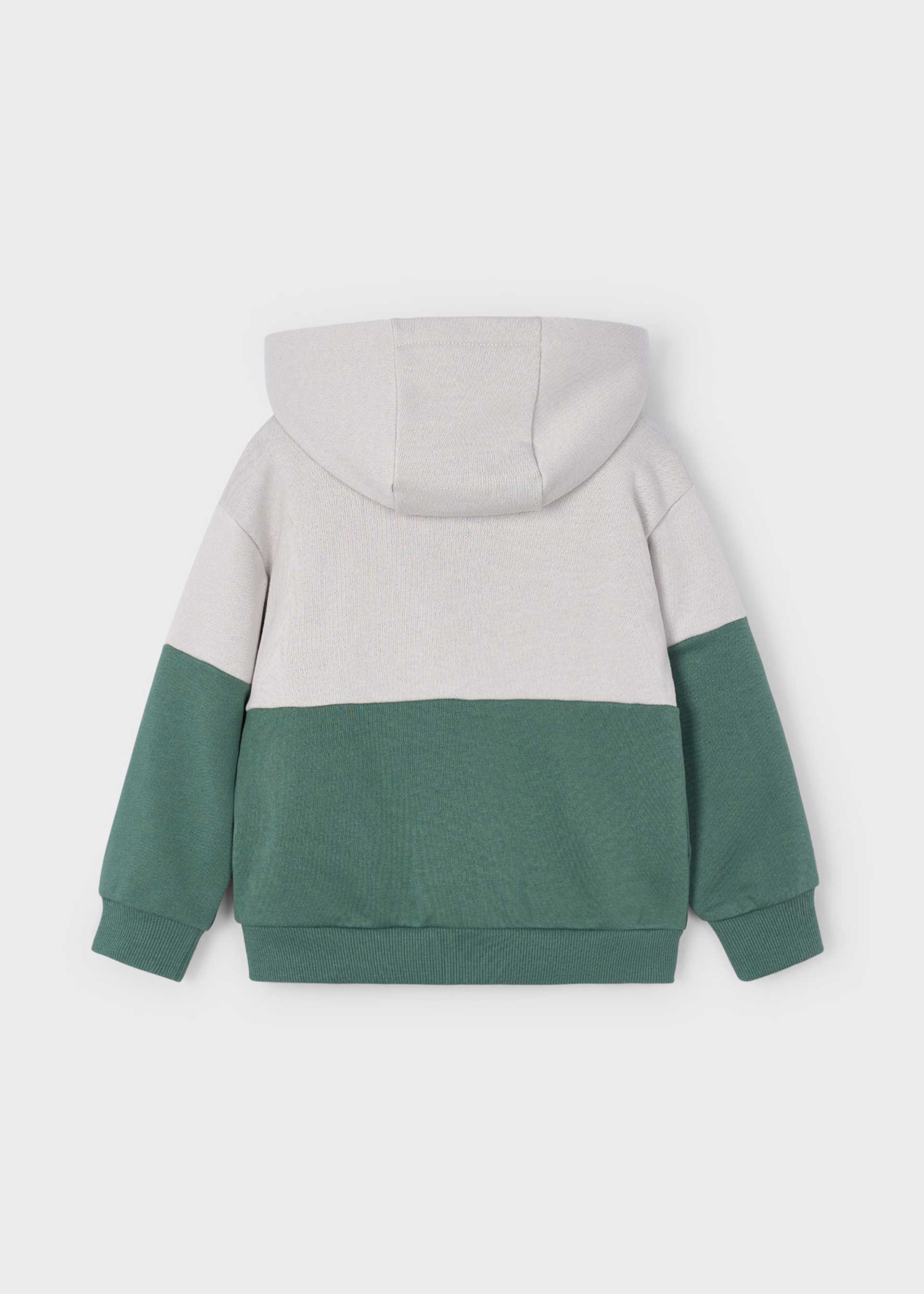 Sudadera combinada niño